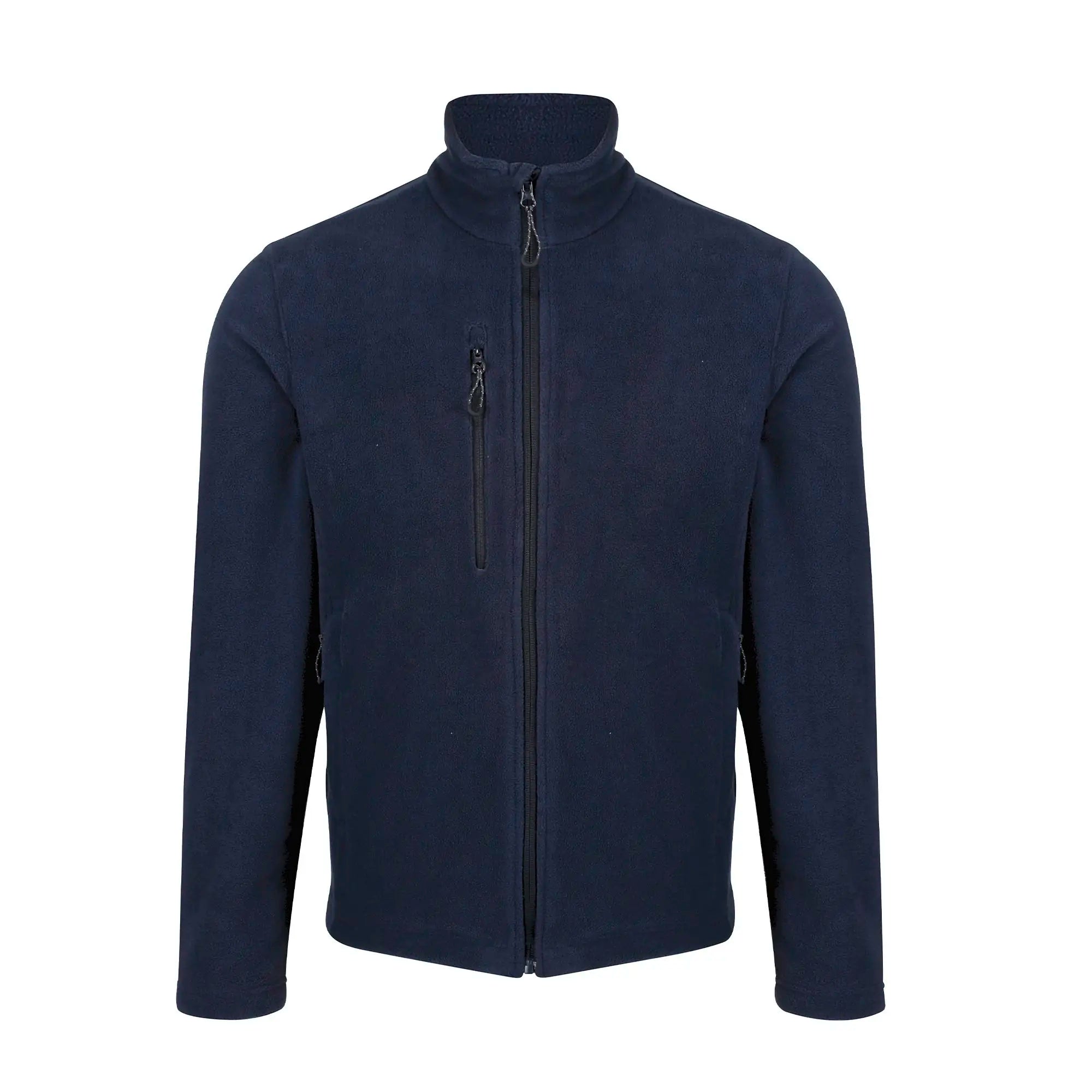 all-groups Men's Honestly Made Recycled Full Zip Fleece Jacket