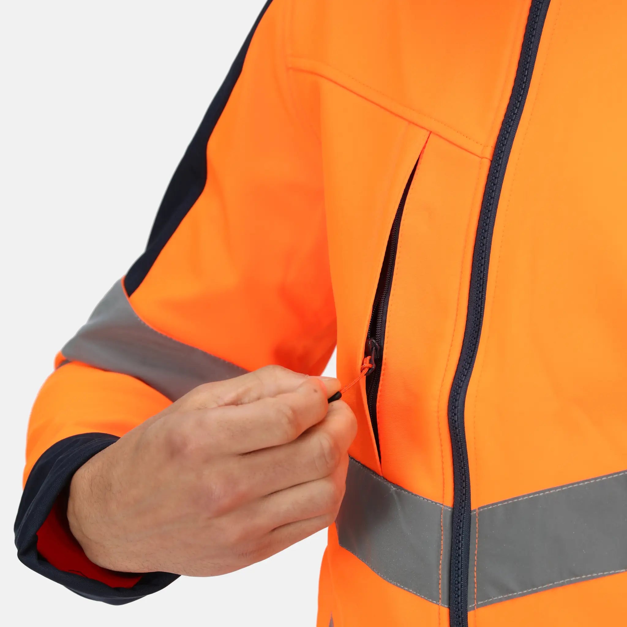 all-groups Men's Pro Hi Vis Softshell Jacket