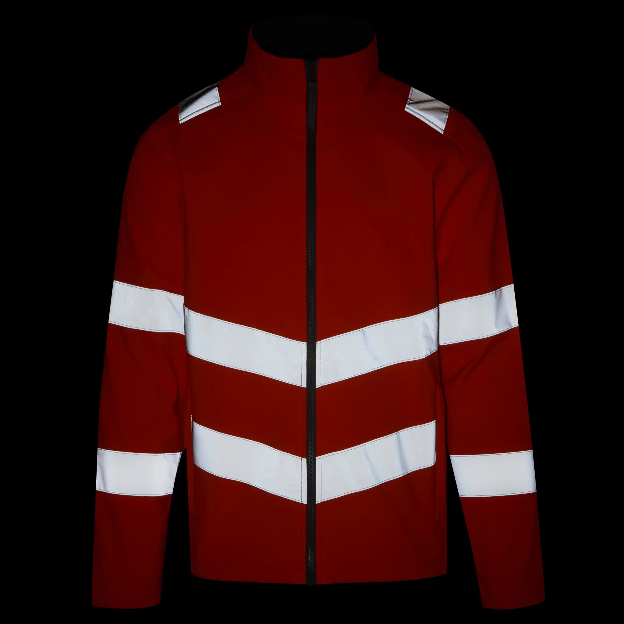 all-groups Men's Pro Contract Hi Vis Ablaze 2L Softshell Jacket