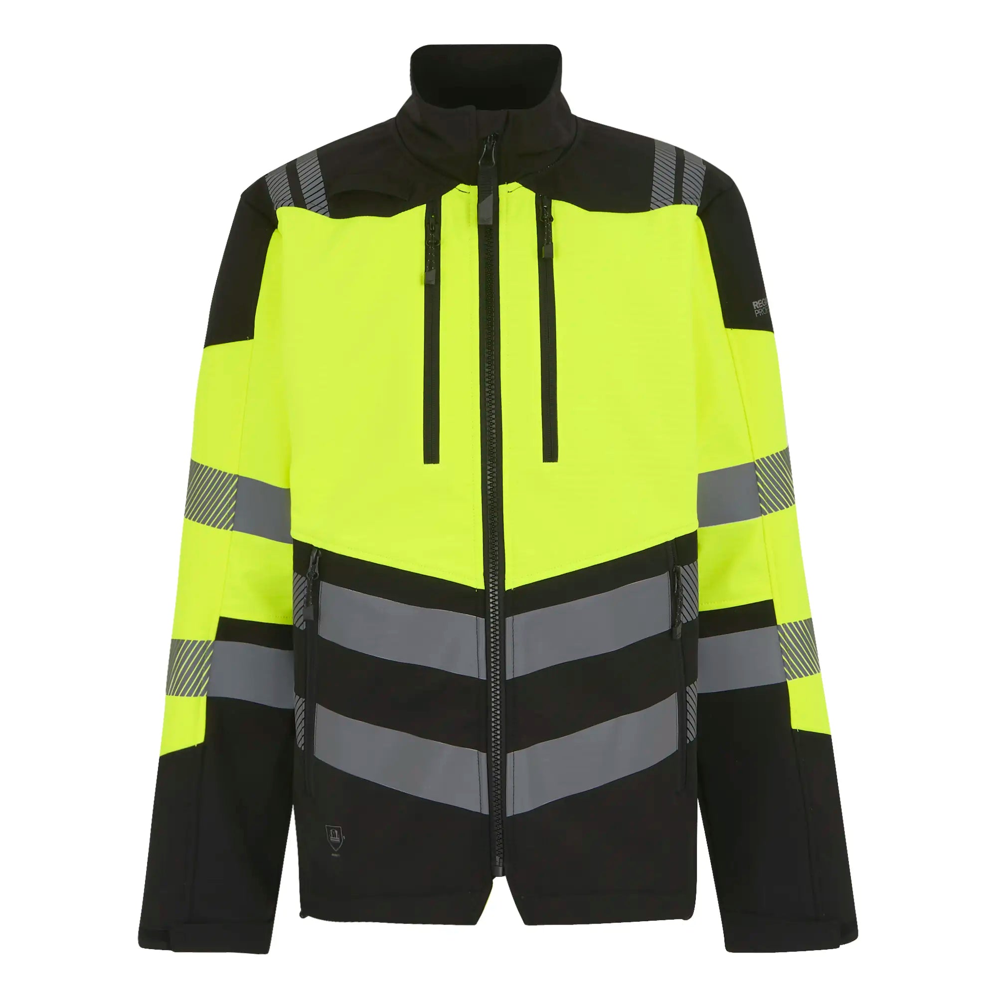 all-groups Men's Hi Vis X Pro 3 Layer Softshell Jacket Class 2