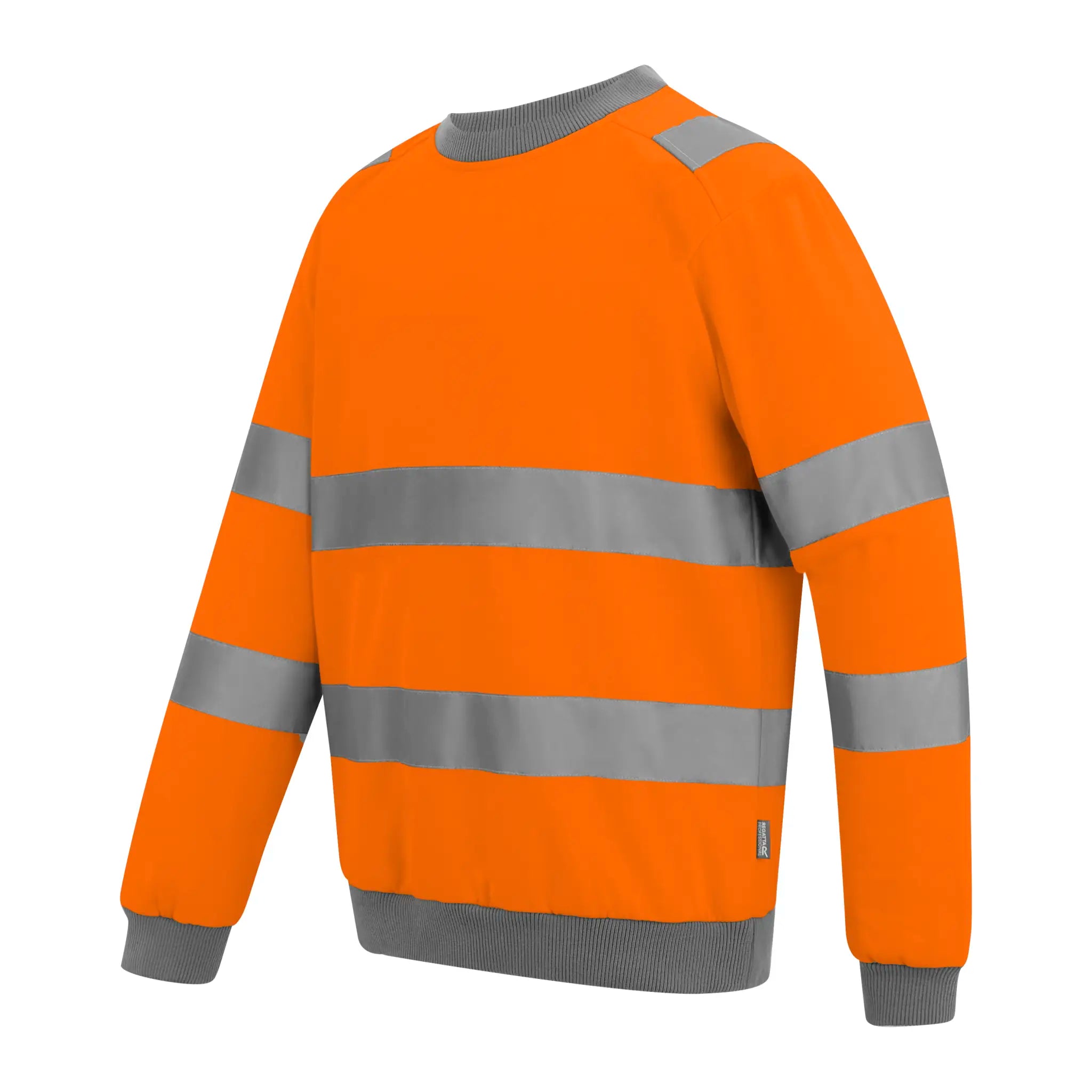 all-groups Men's Hi Vis Pro Contract Crew Neck Sweatshirt
