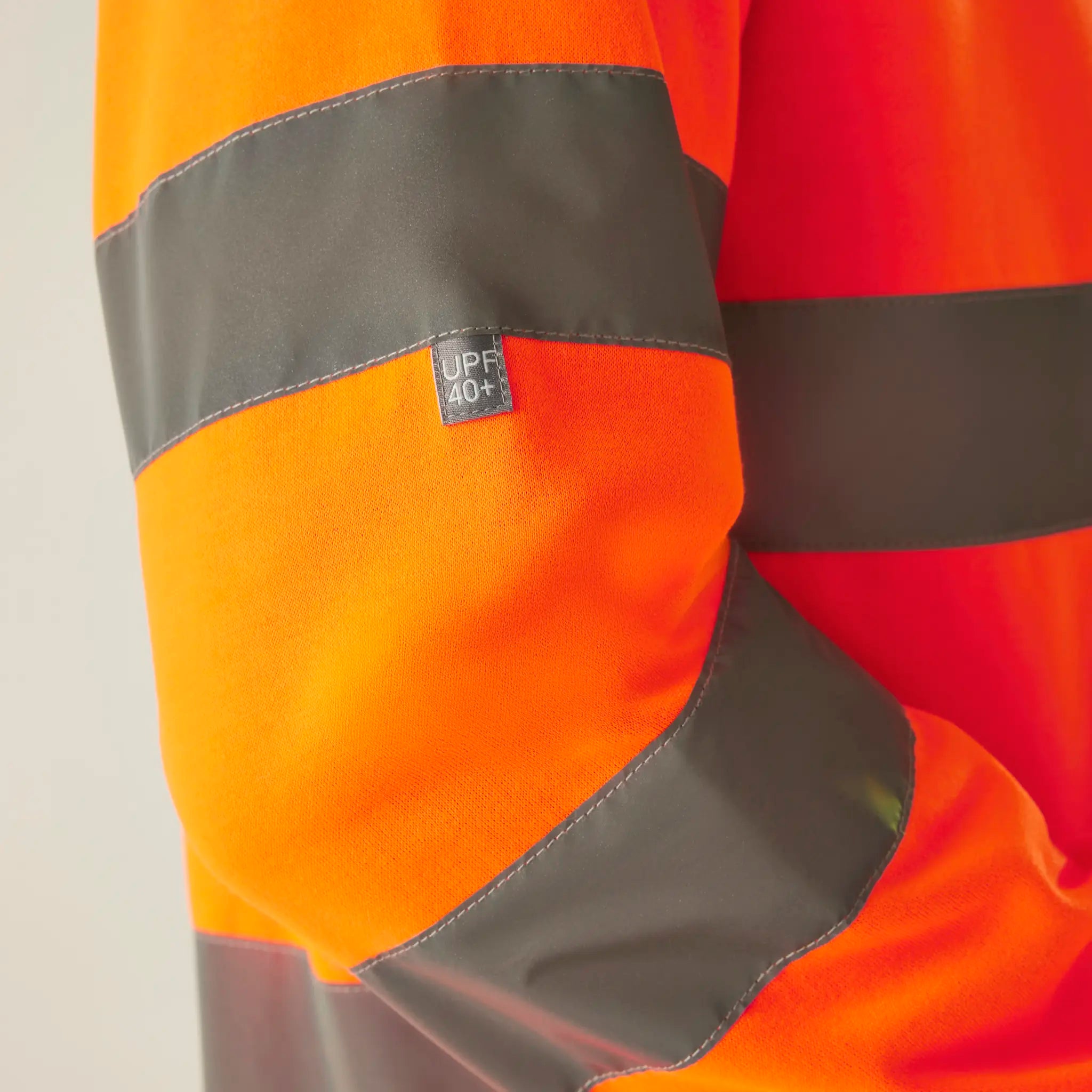 all-groups Men's Hi Vis Pro Contract Crew Neck Sweatshirt