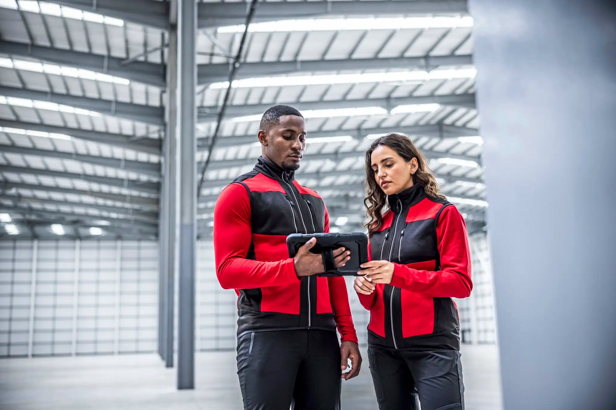 all-groups Unisex E volve Knit Effect Stretch Bodywarmer