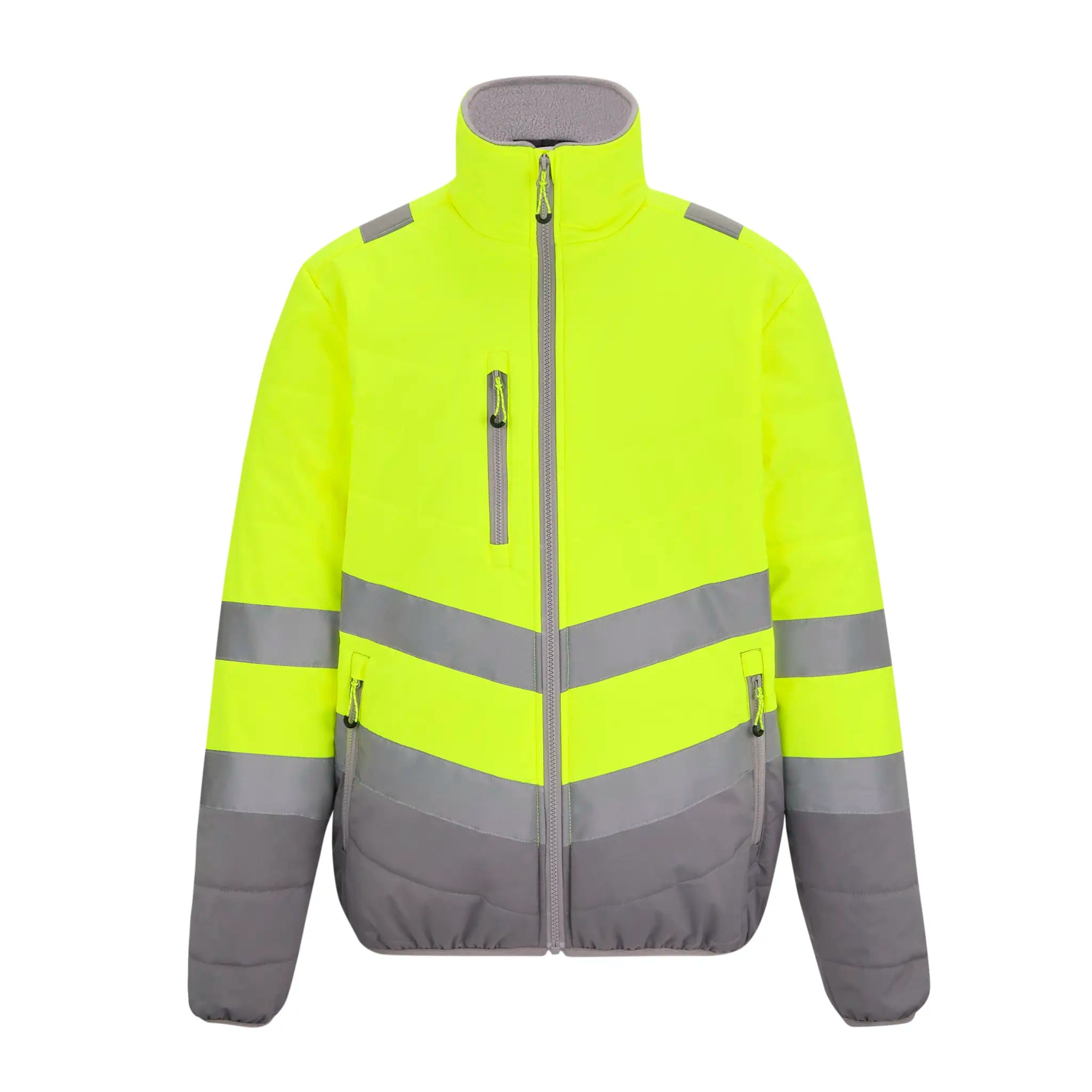 all-groups Men's Hi Vis 2 Tone Thermal Baffle Jacket