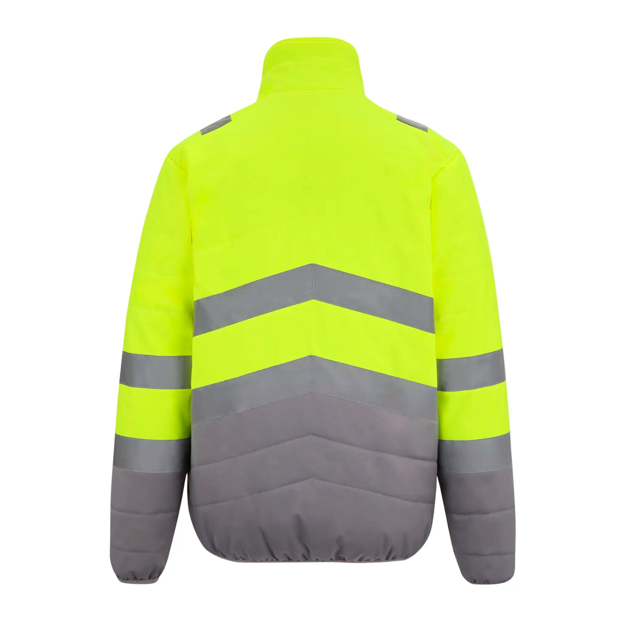 all-groups Men's Hi Vis 2 Tone Thermal Baffle Jacket