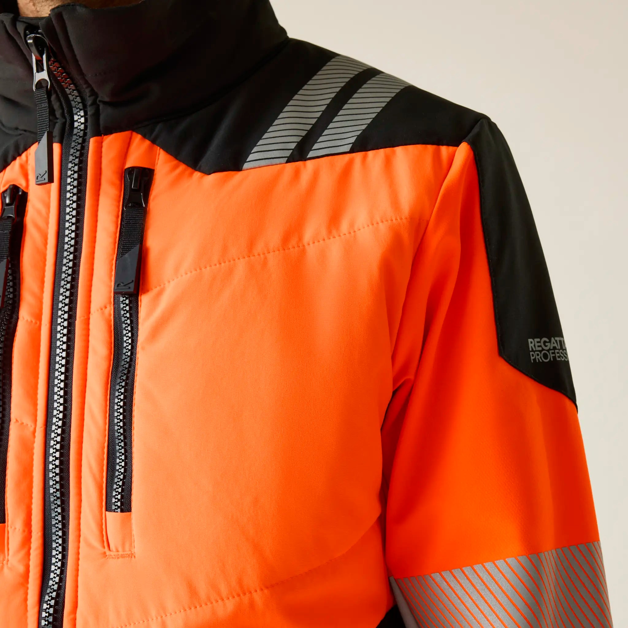 all-groups Men's Hi Vis X Pro Hybrid Jacket Class 2