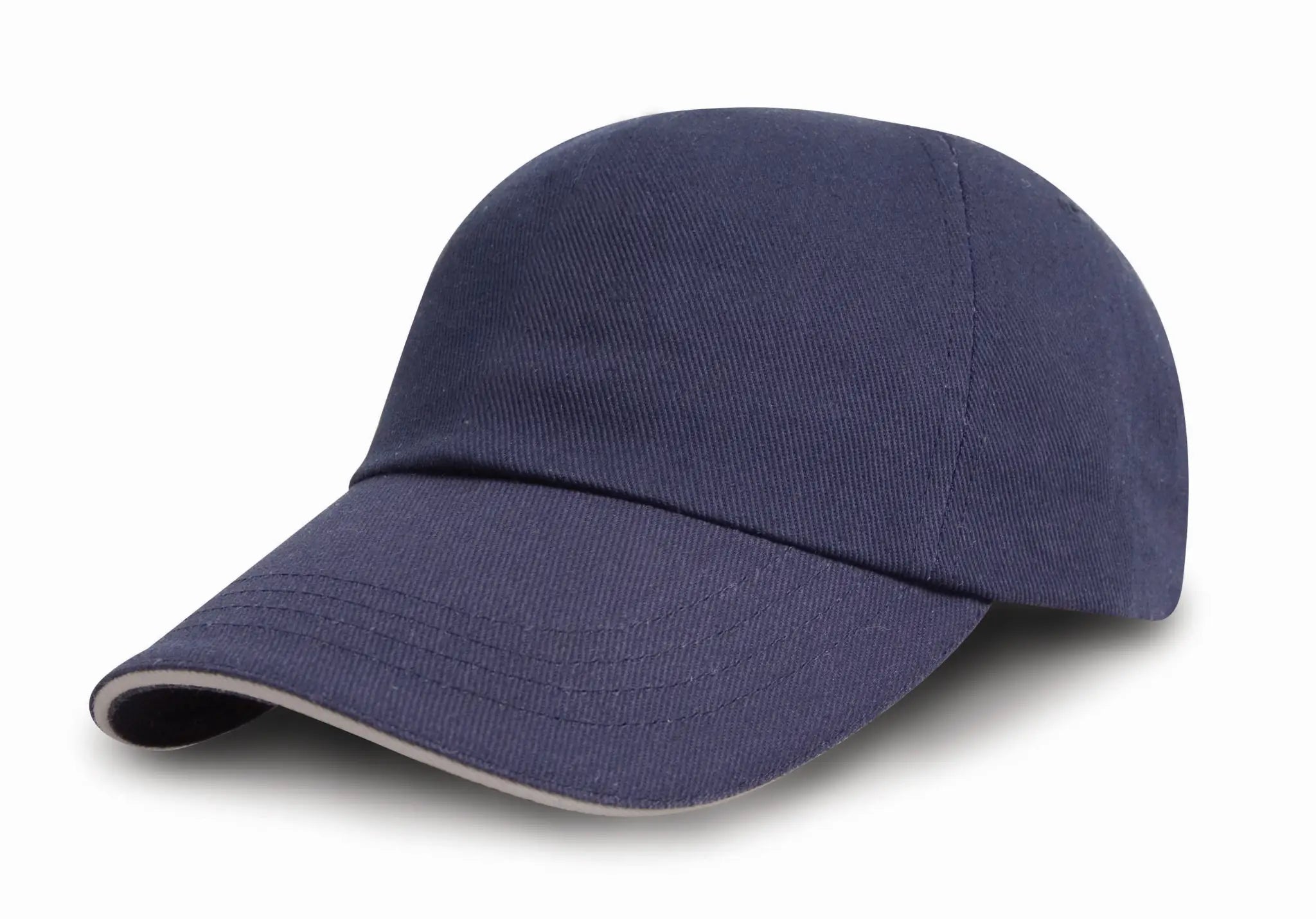 all-groups Brushed Cotton Decorators Cap With Sandwich Peak