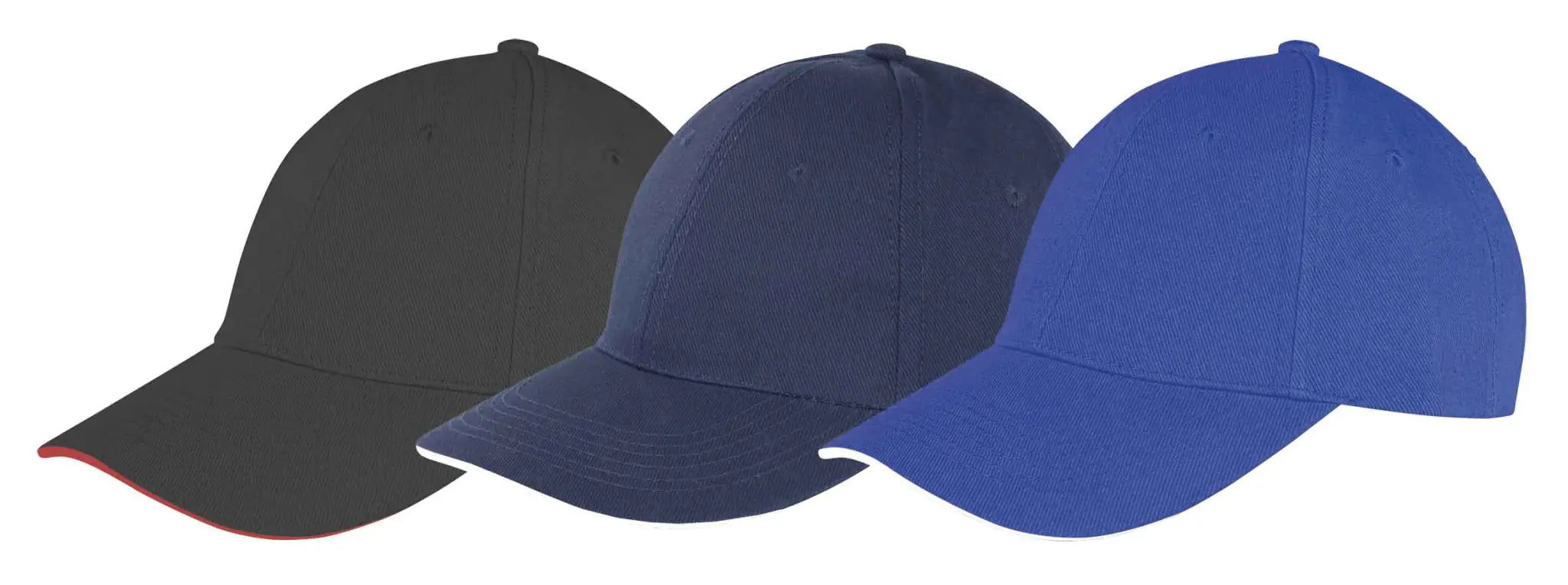 all-groups Memphis Brushed Cotton Low Profile Sandwich Peak Cap