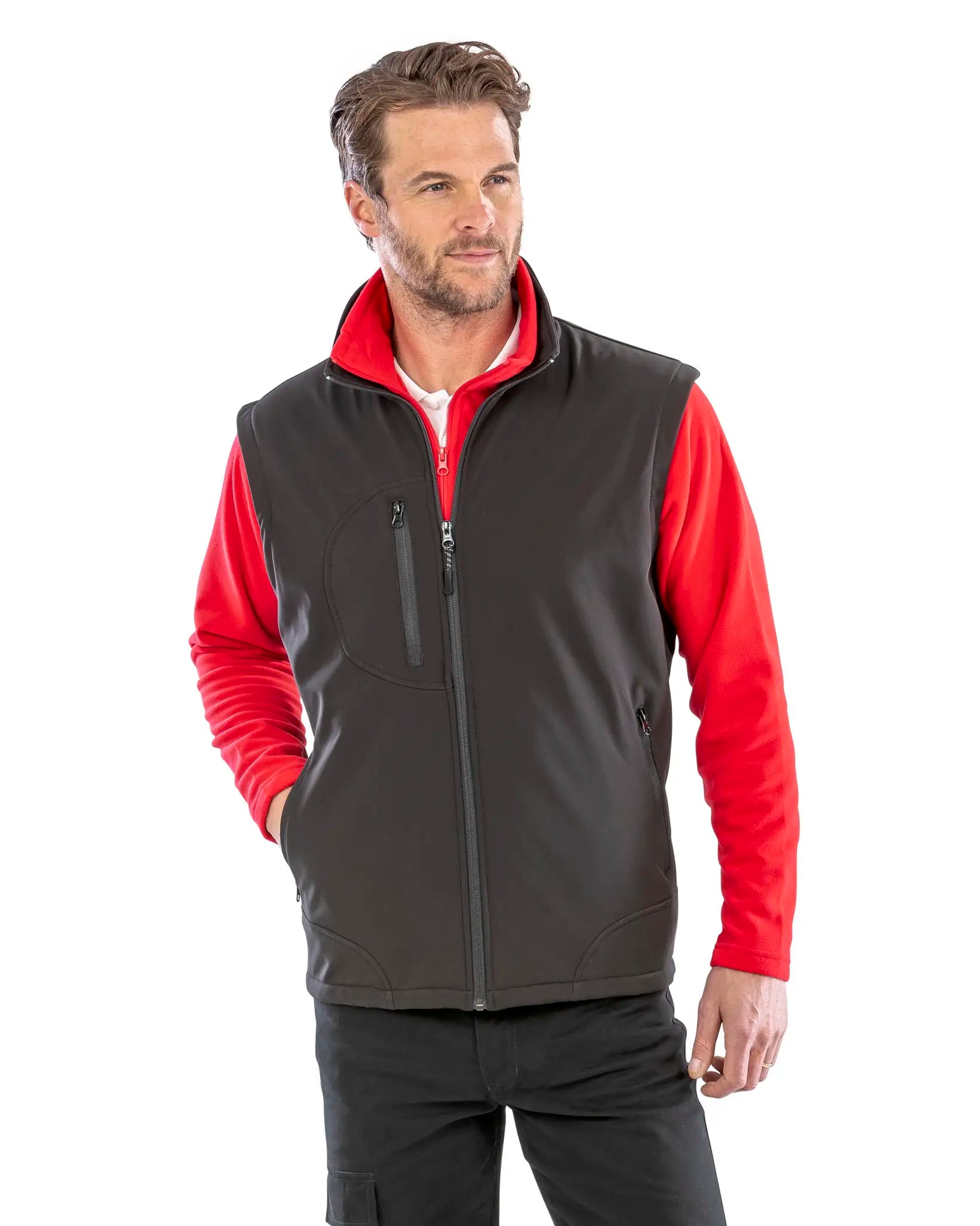 all-groups Men's Soft Shell Bodywarmer