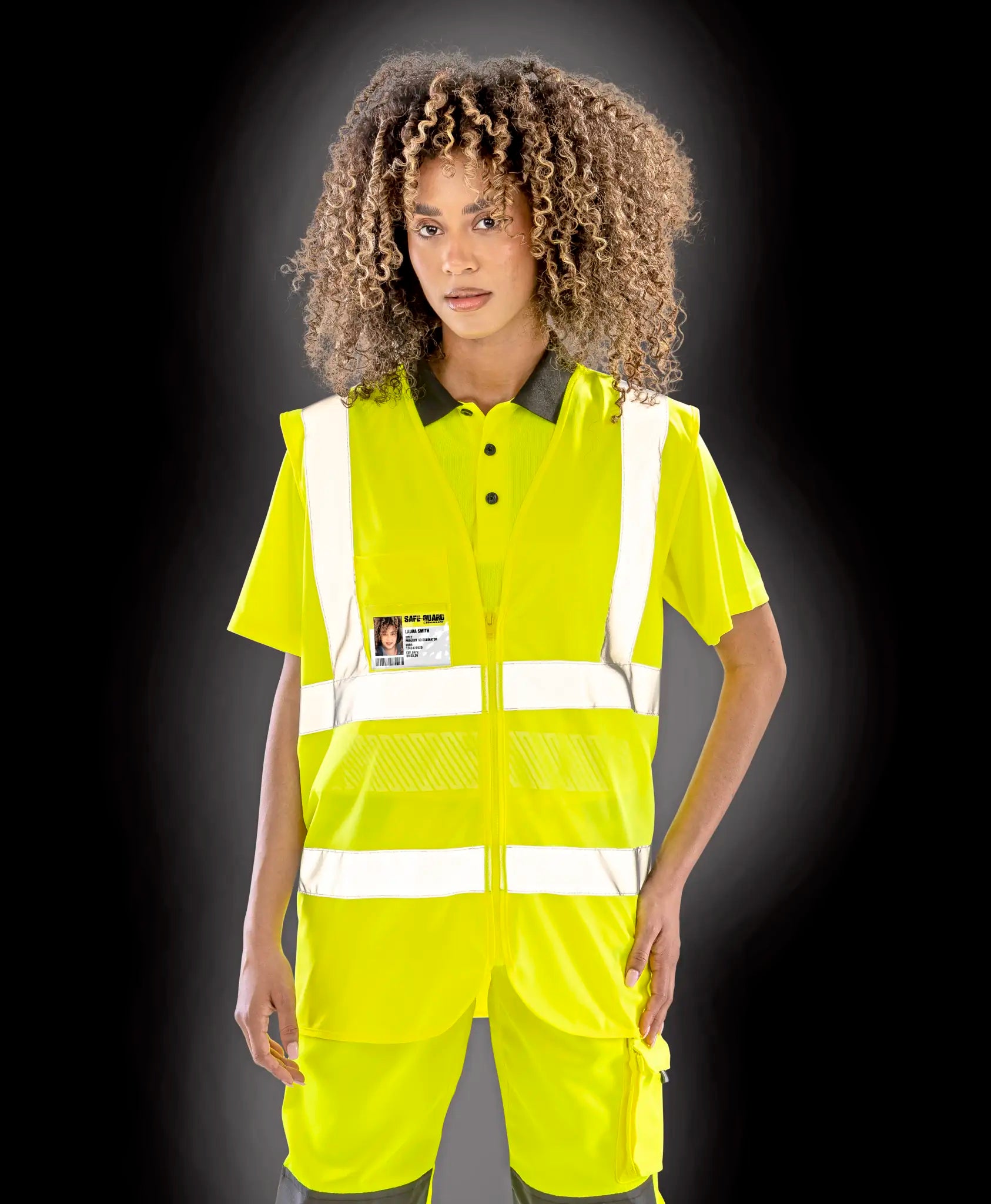 all-groups Unisex Zip ID Safety Tabard