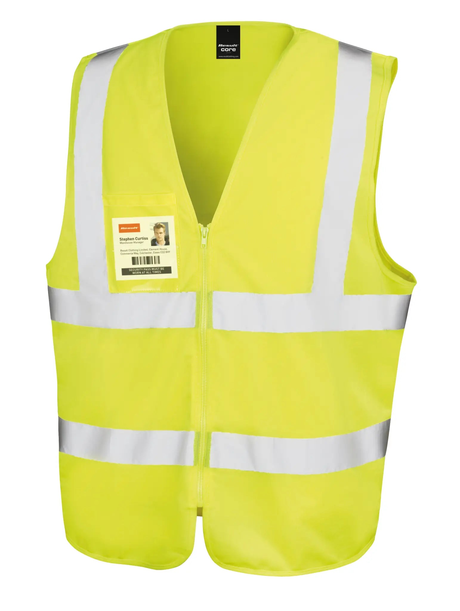 all-groups Unisex Zip ID Safety Tabard