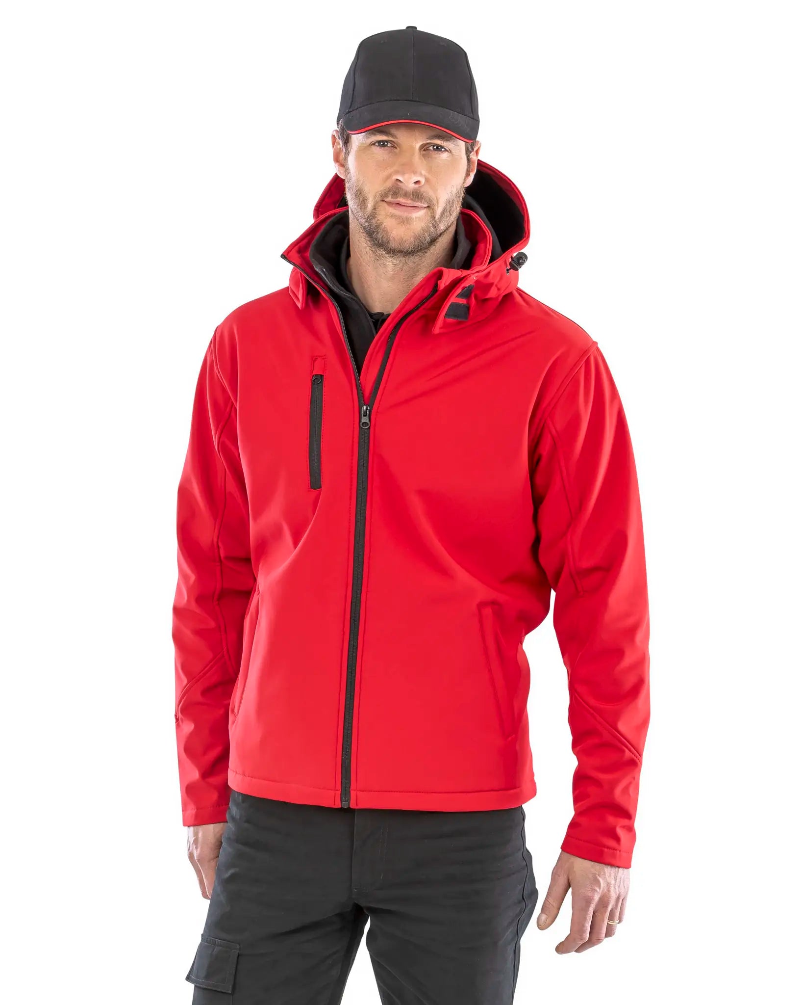 all-groups Men's TX Performance Hooded Soft Jacket