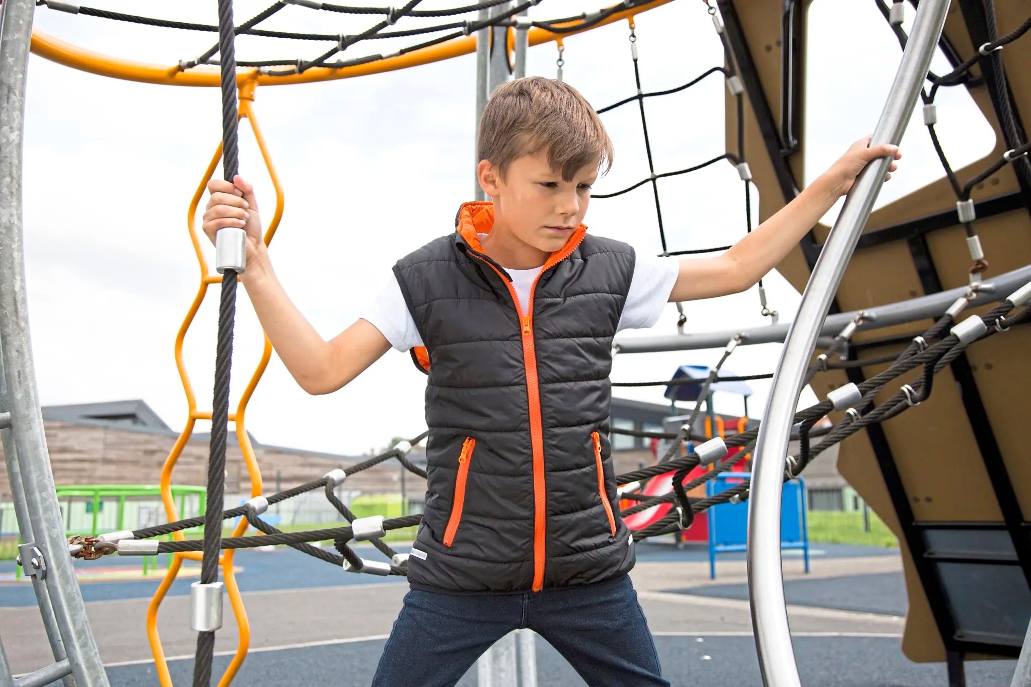 all-groups Kids' Youth Soft Padded Bodywarmer