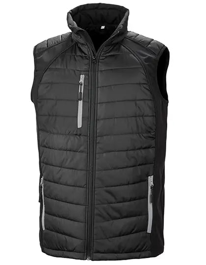 Men's Recycled Compass Padded Softshell Gilet