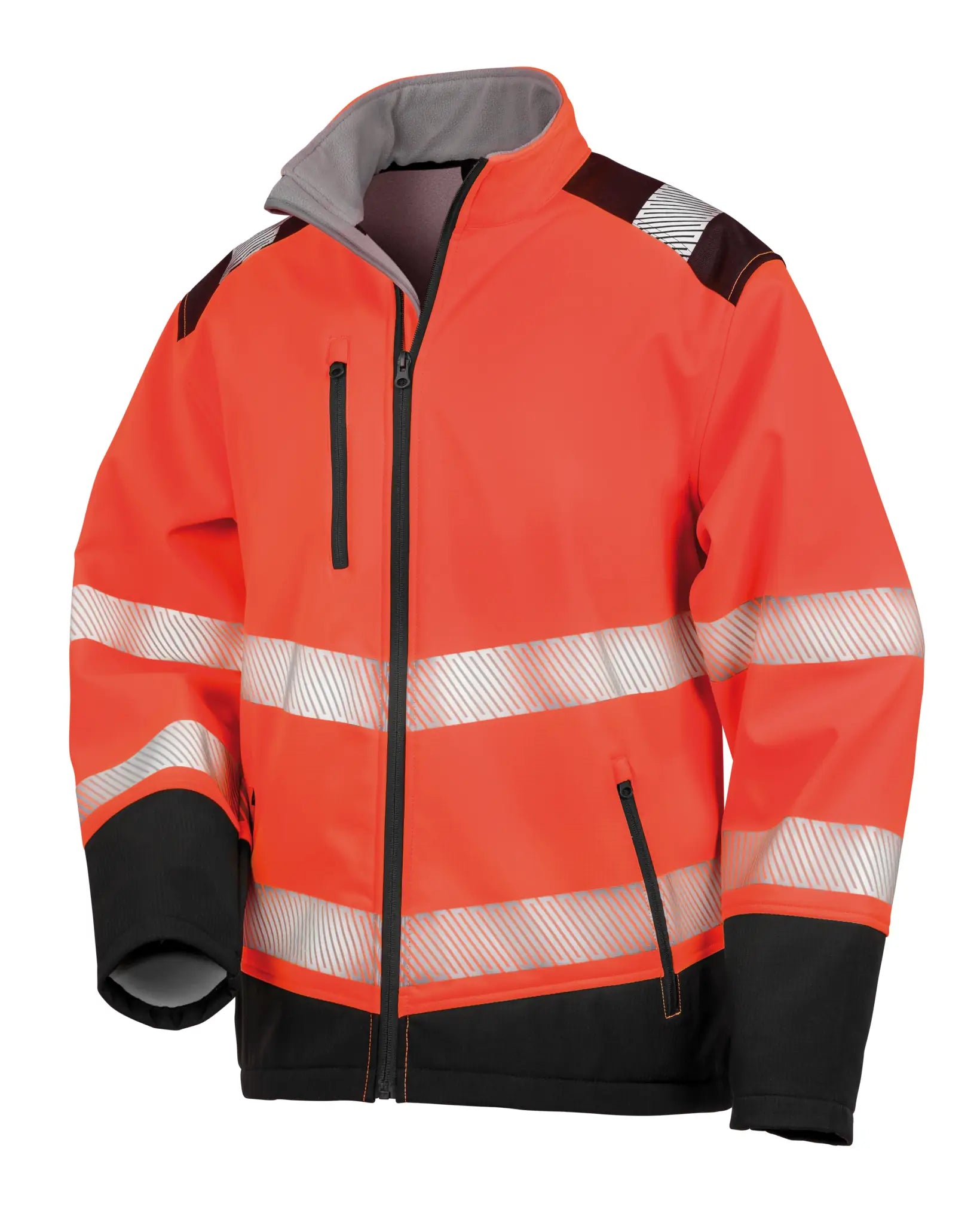 all-groups Men's Ripstop Safety Softshell Jacket