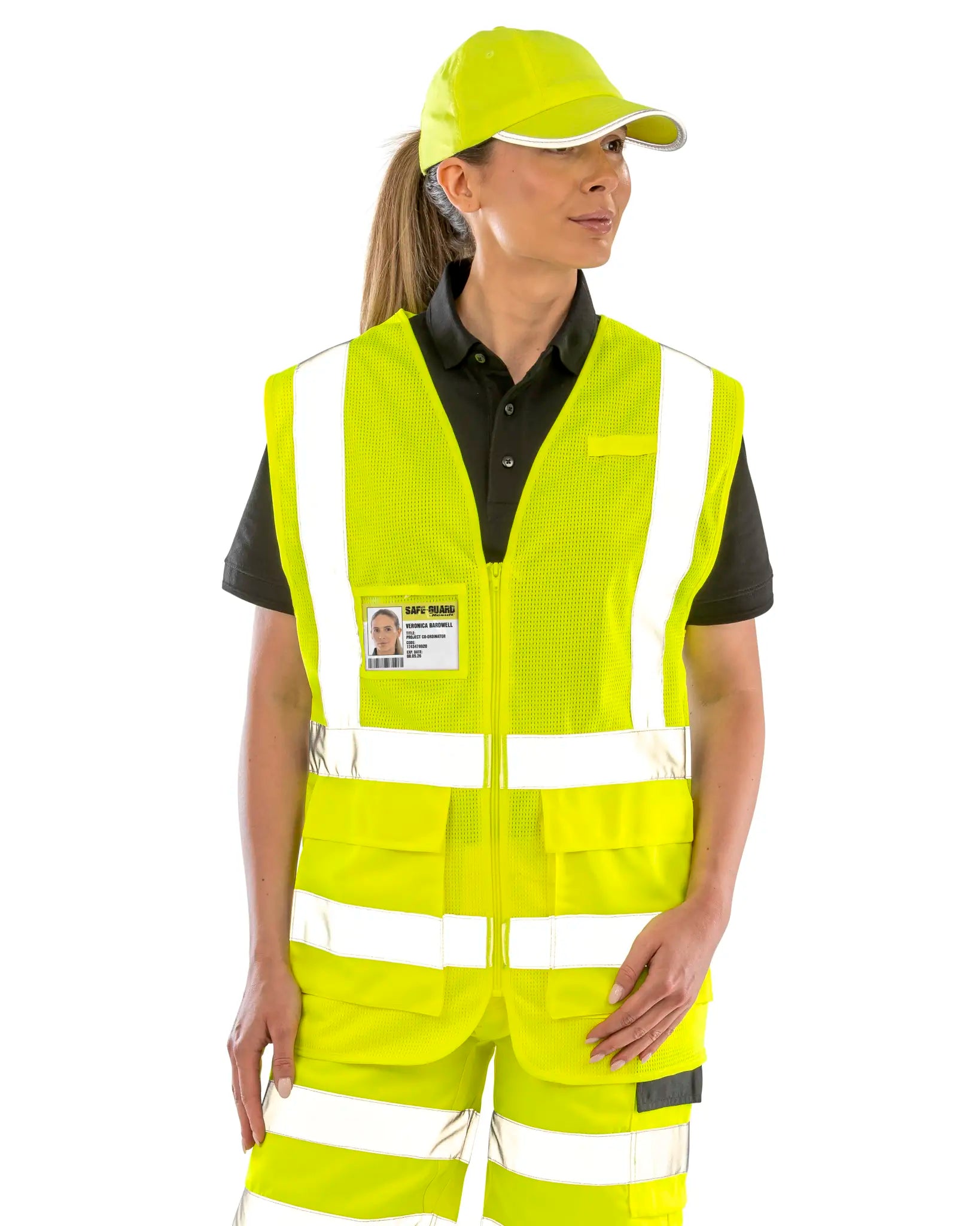 all-groups Unisex Executive Cool Mesh Safety Vest