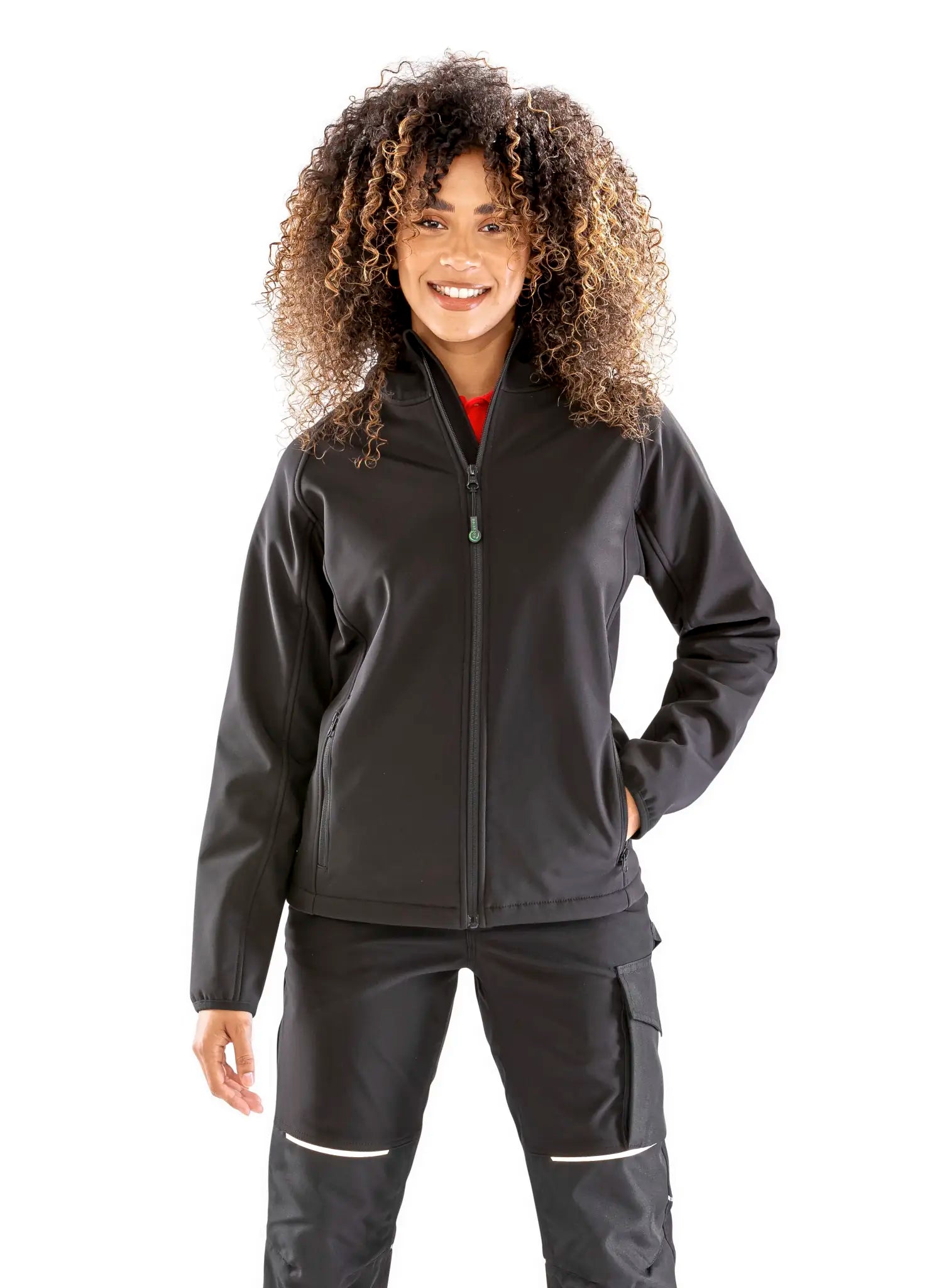 all-groups Women's Recycled 3 Layer Hooded Softshell Jacket