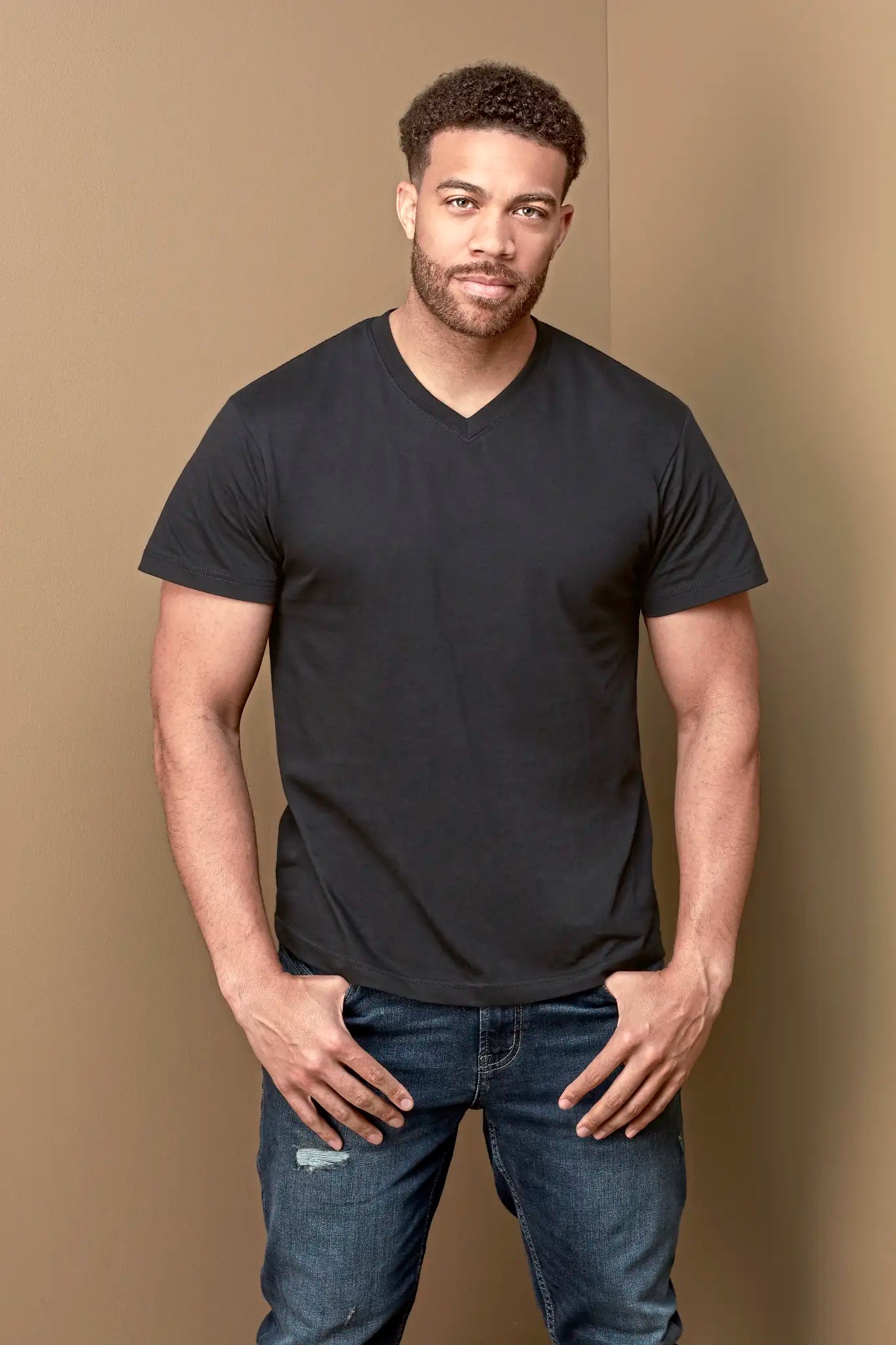 all-groups Men's Classic T-Shirt V Neck