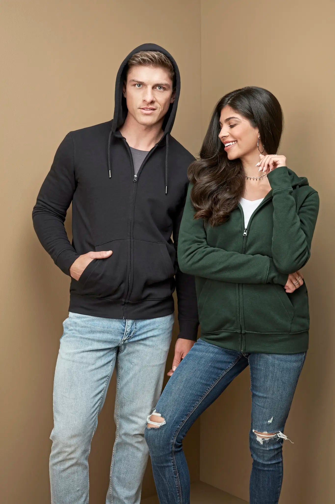 all-groups Men's Classic Zip Hoodie