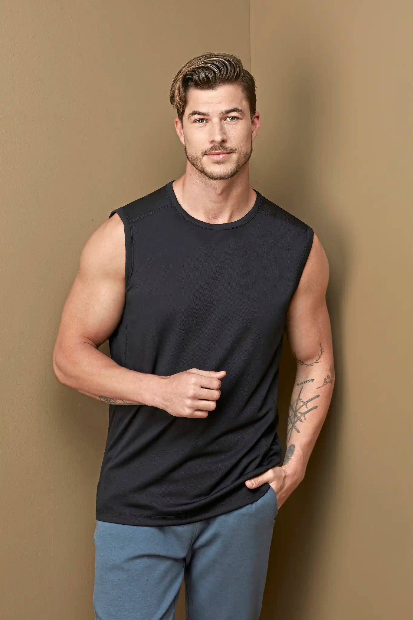 all-groups Men's Mesh Sleeveless
