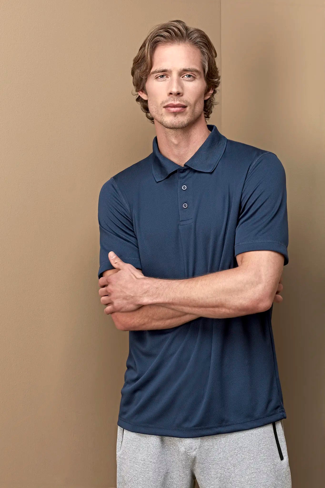 all-groups Men's Mesh Polo