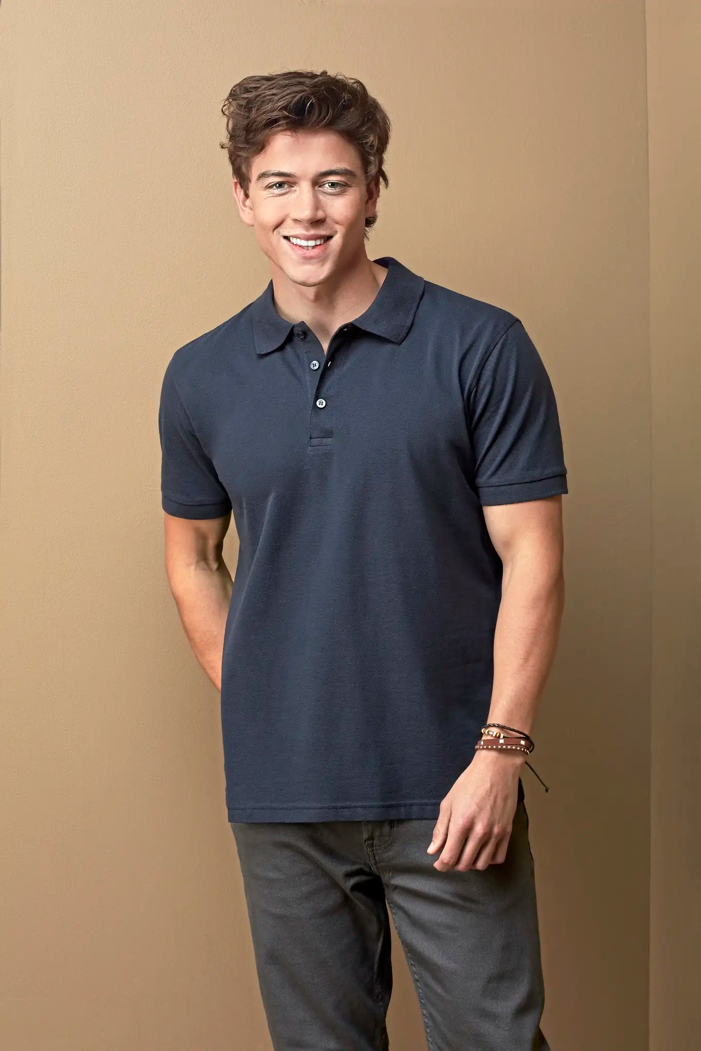 all-groups Men's Lux Polo Men
