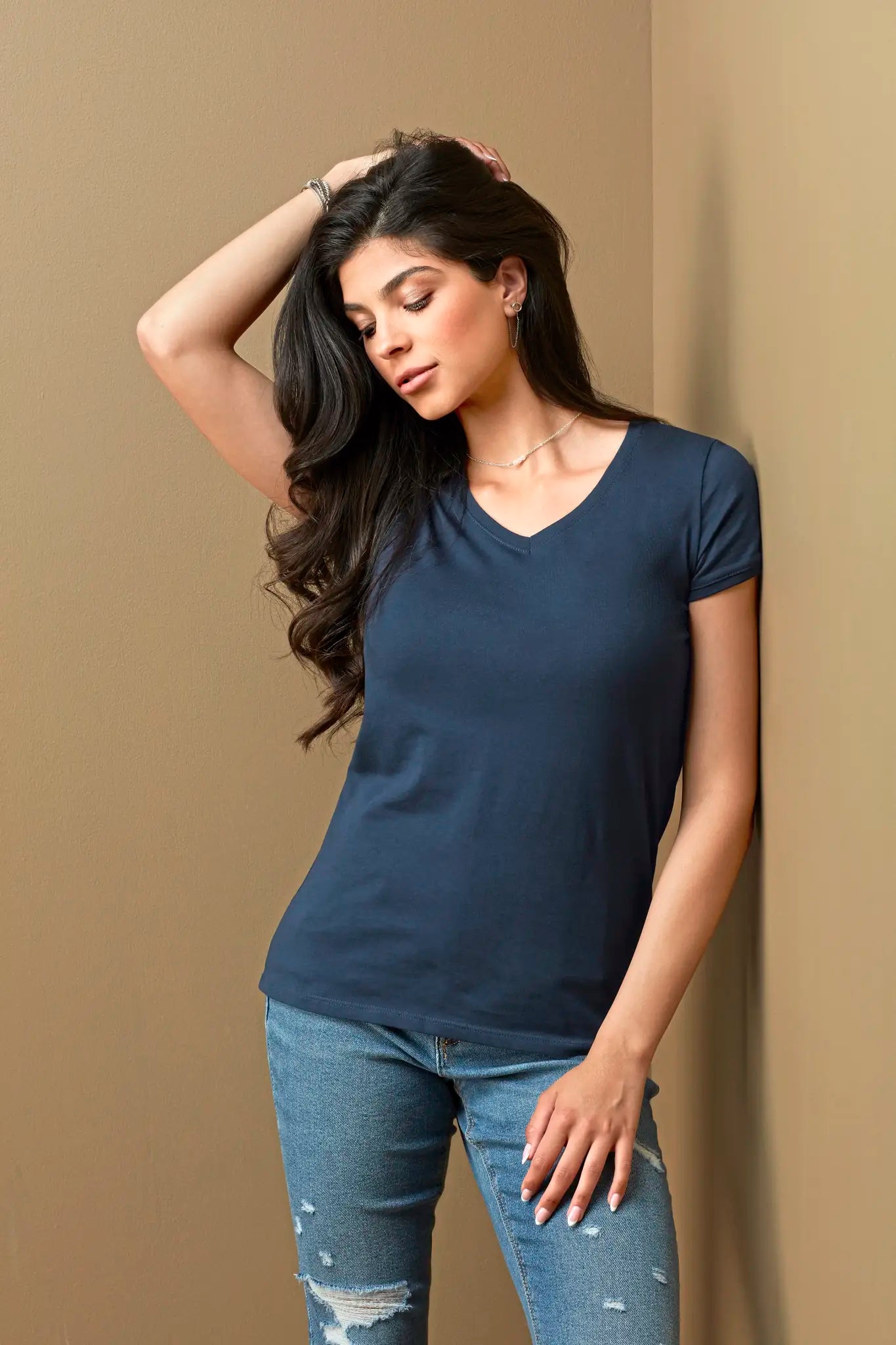all-groups Women's Megan V Neck