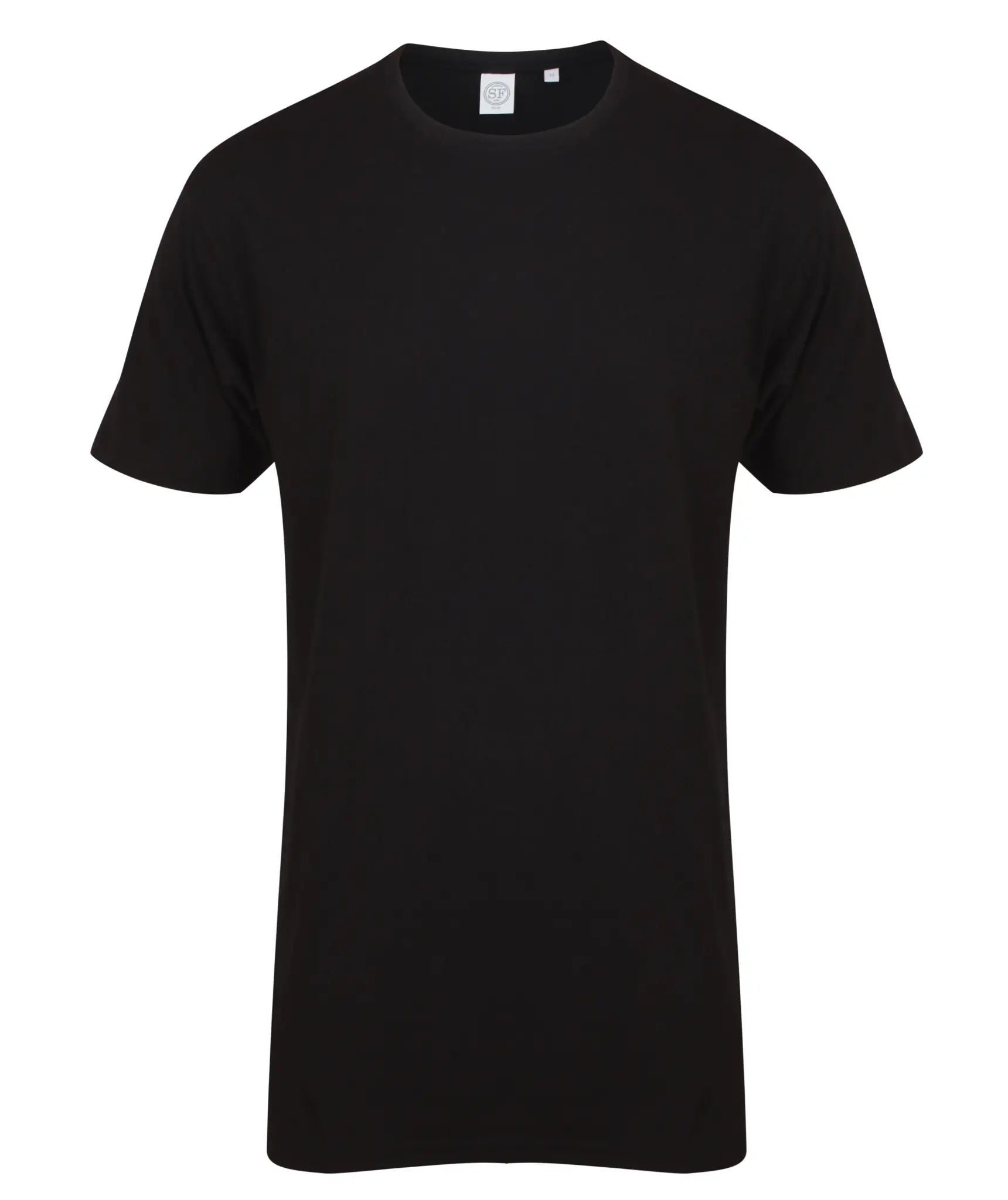 all-groups Men's Longline T-Shirt With Dipped Hem