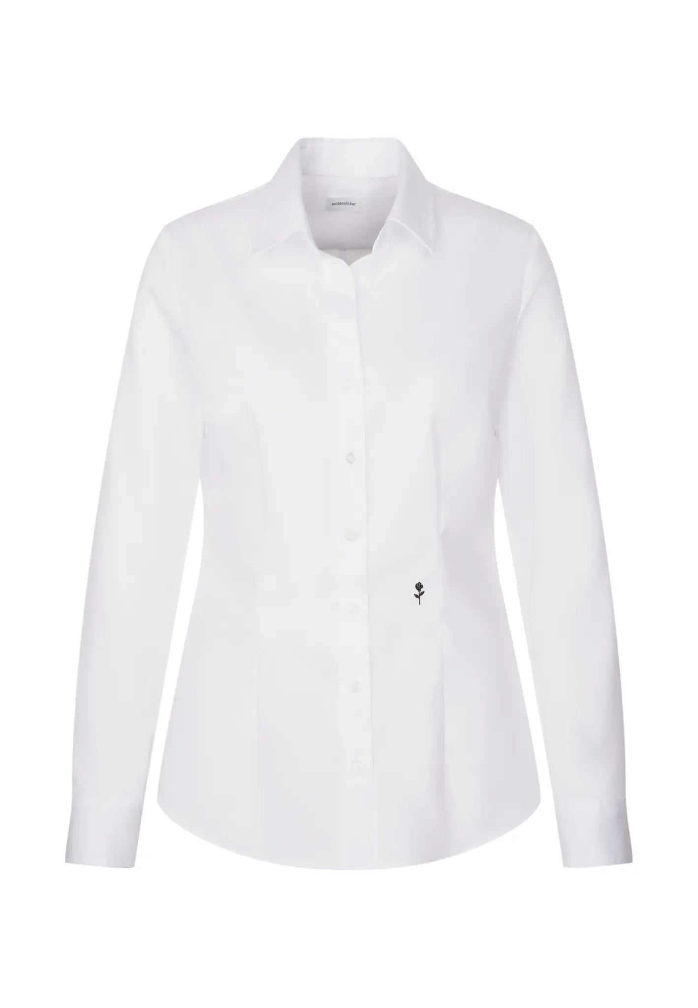 all-groups Women's Blouse Slim Fit Fine Twill Longsleeve