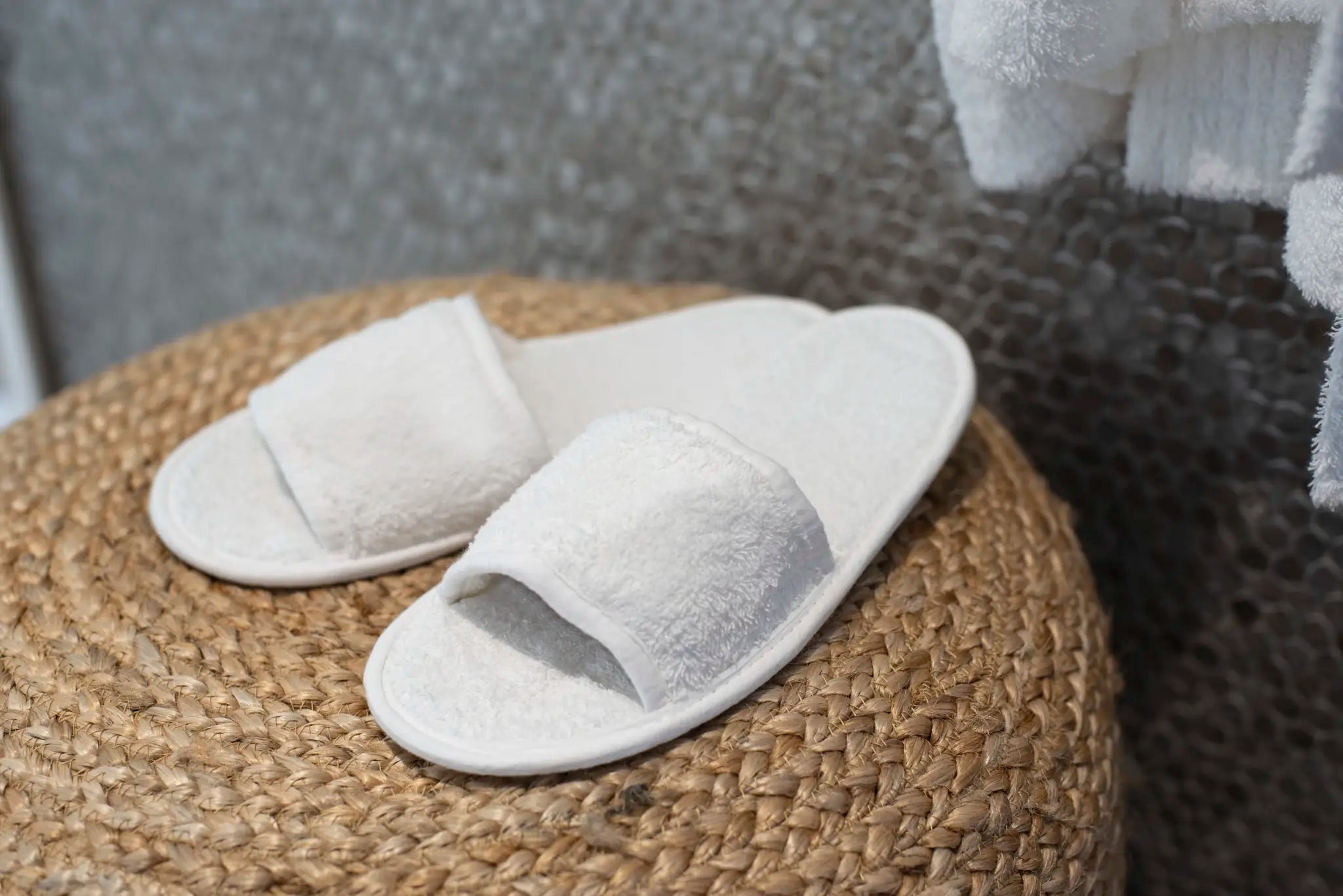 all-groups Classic Terry Slippers Open Toe