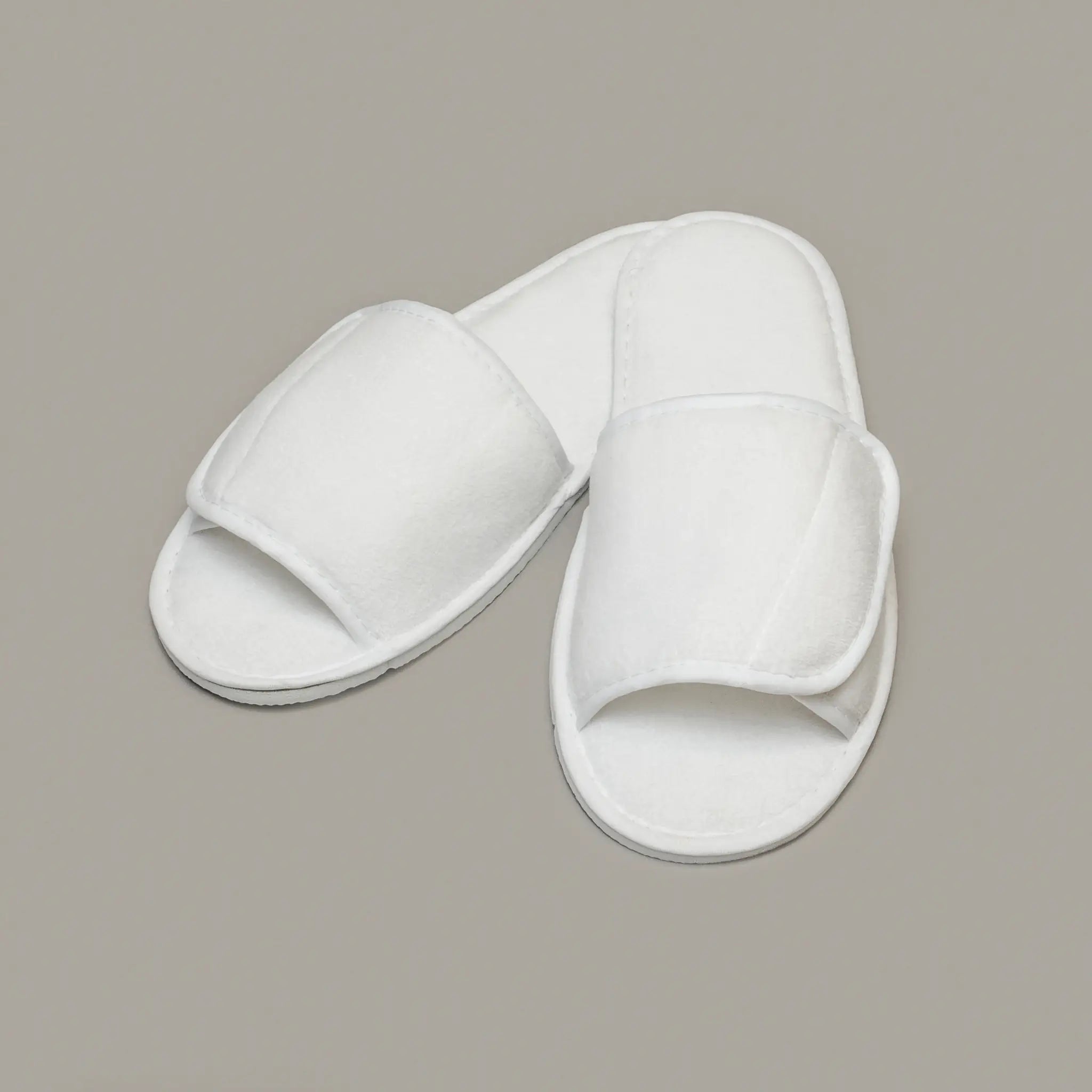 all-groups Open Toe Slipper With Hook And Loop Fastening