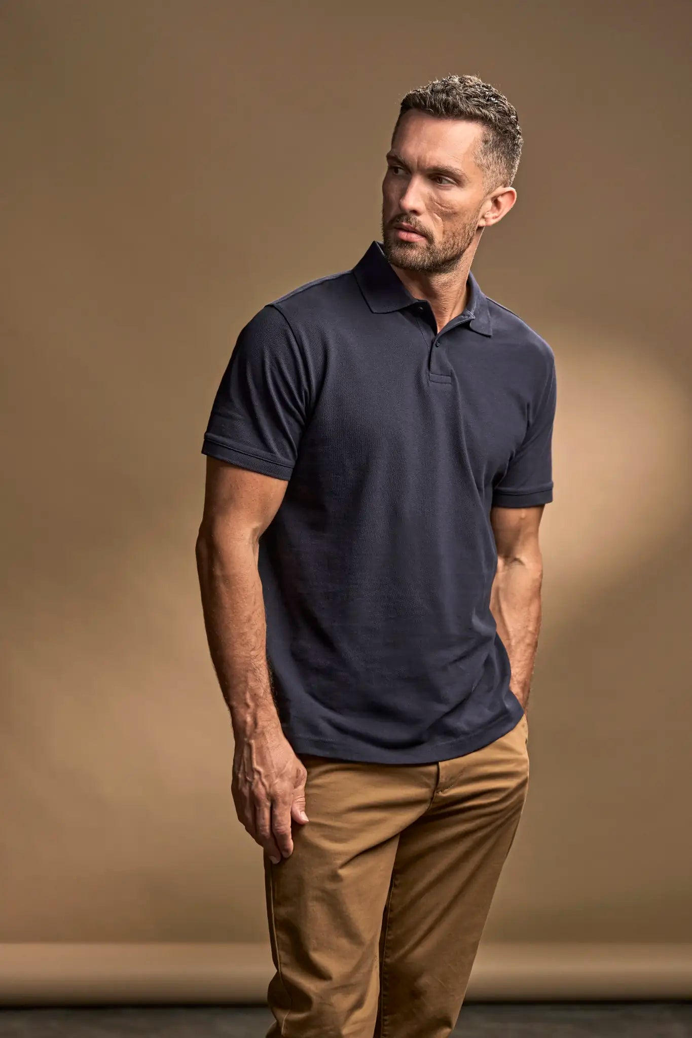 all-groups Men's Heavy Polo