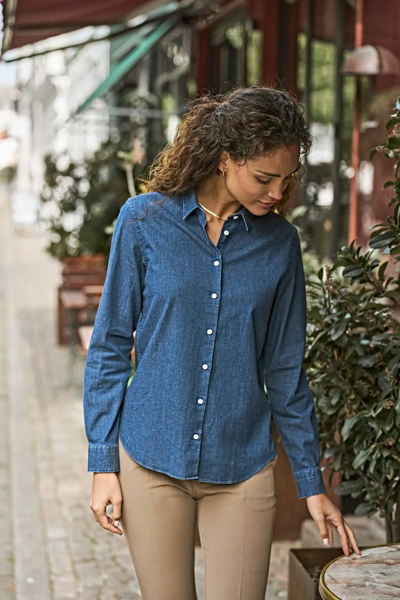 all-groups Women's Denim shirt