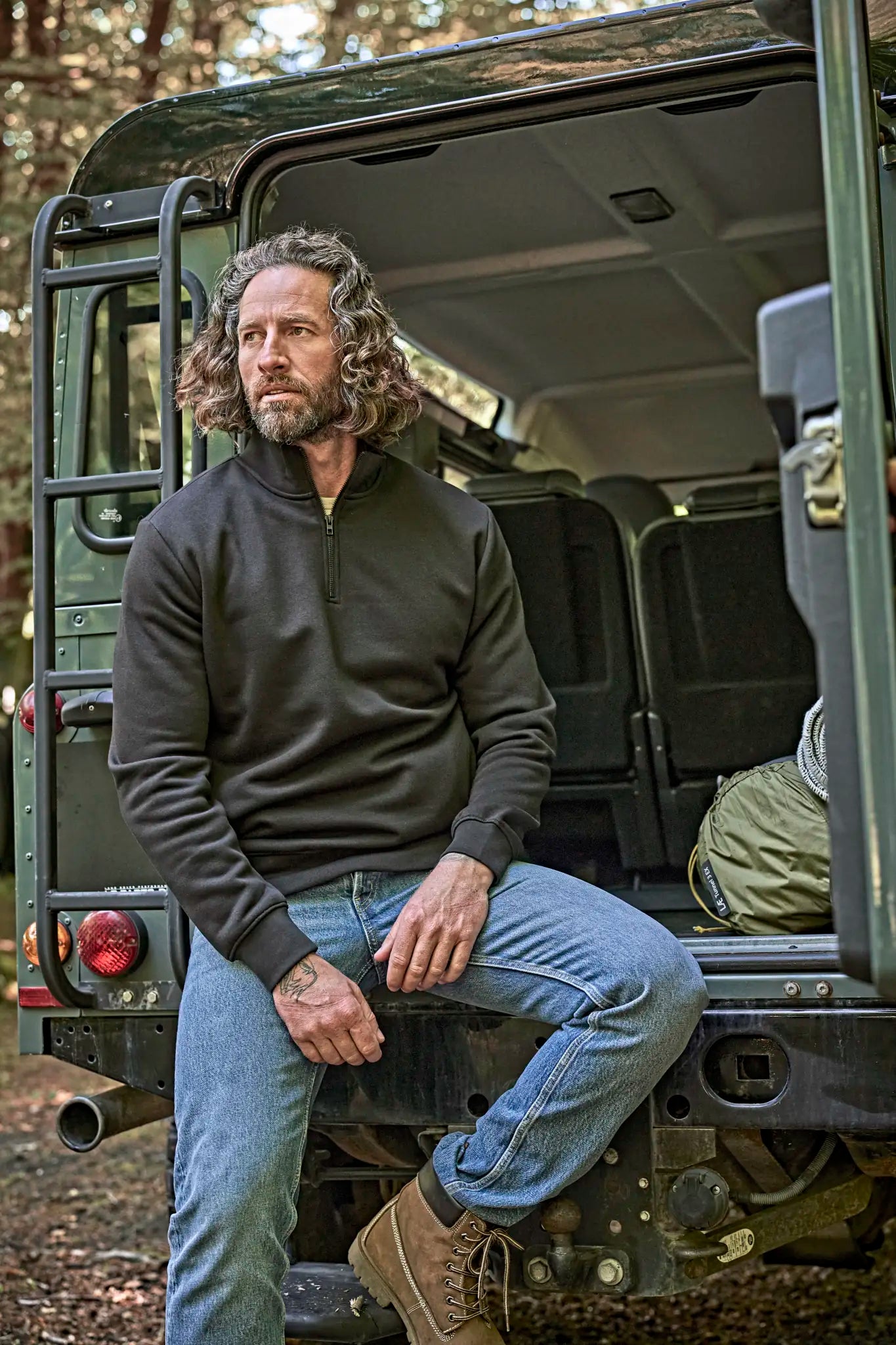 all-groups Men's Half Zip Sweatshirt