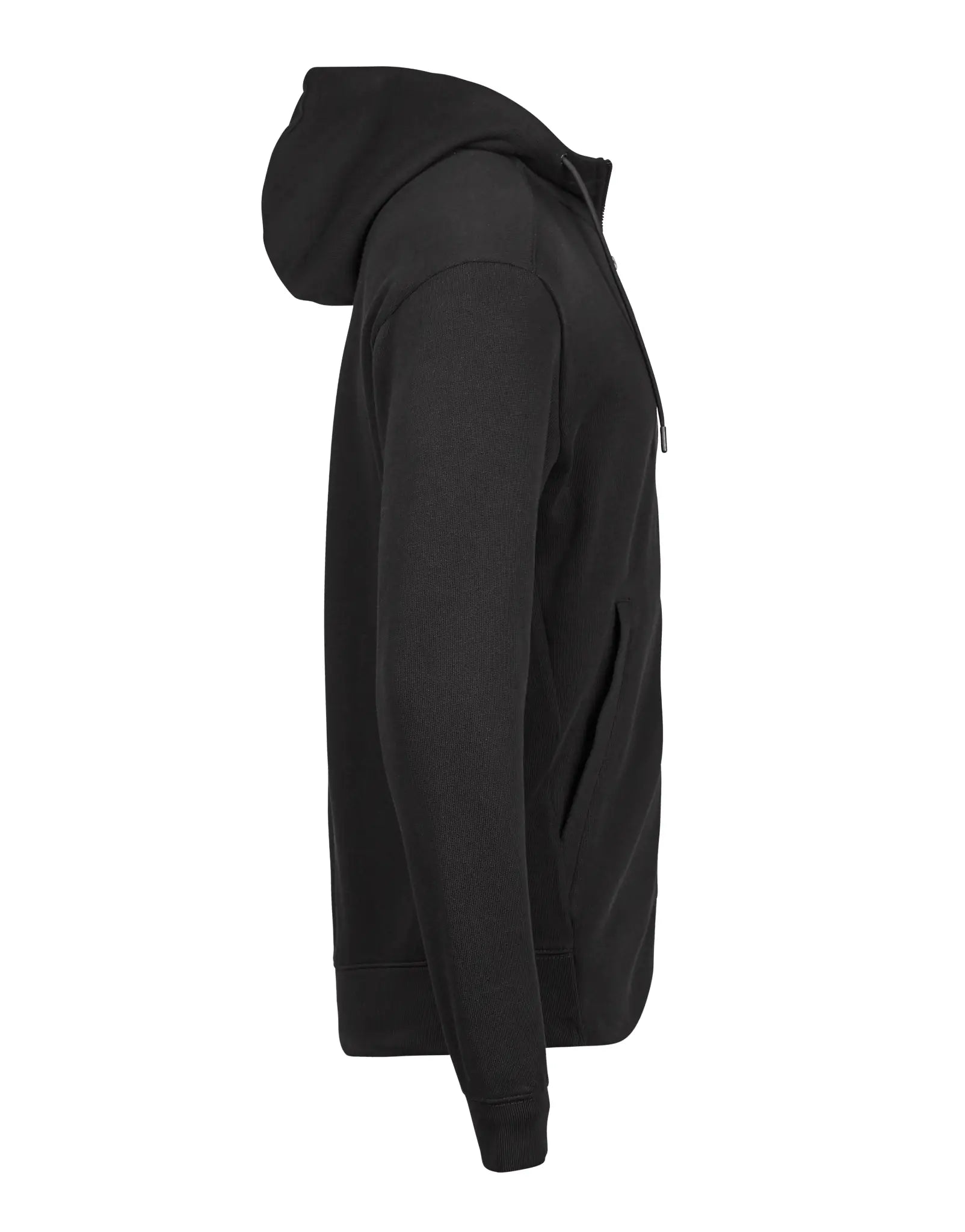 all-groups Unisex Ribbed Interlock Hooded Full Zip