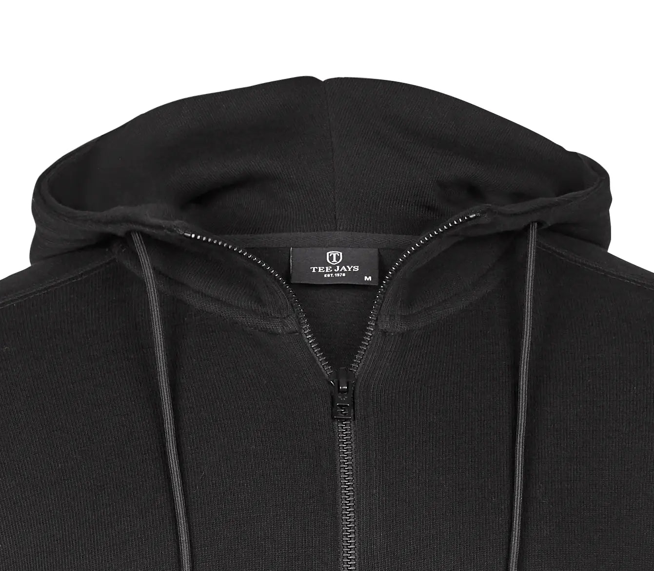 all-groups Unisex Ribbed Interlock Hooded Full Zip