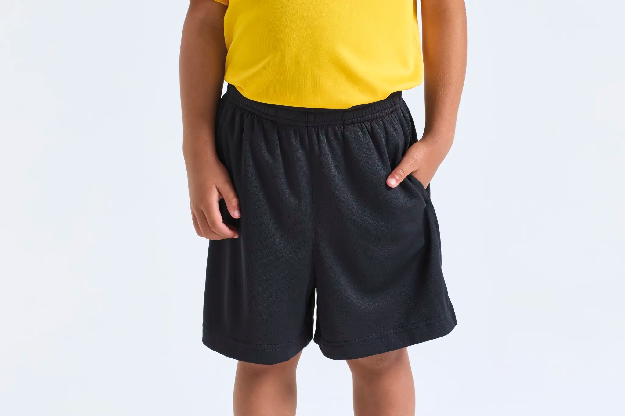 all-groups Kids' TriDri Ion Charge performance shorts
