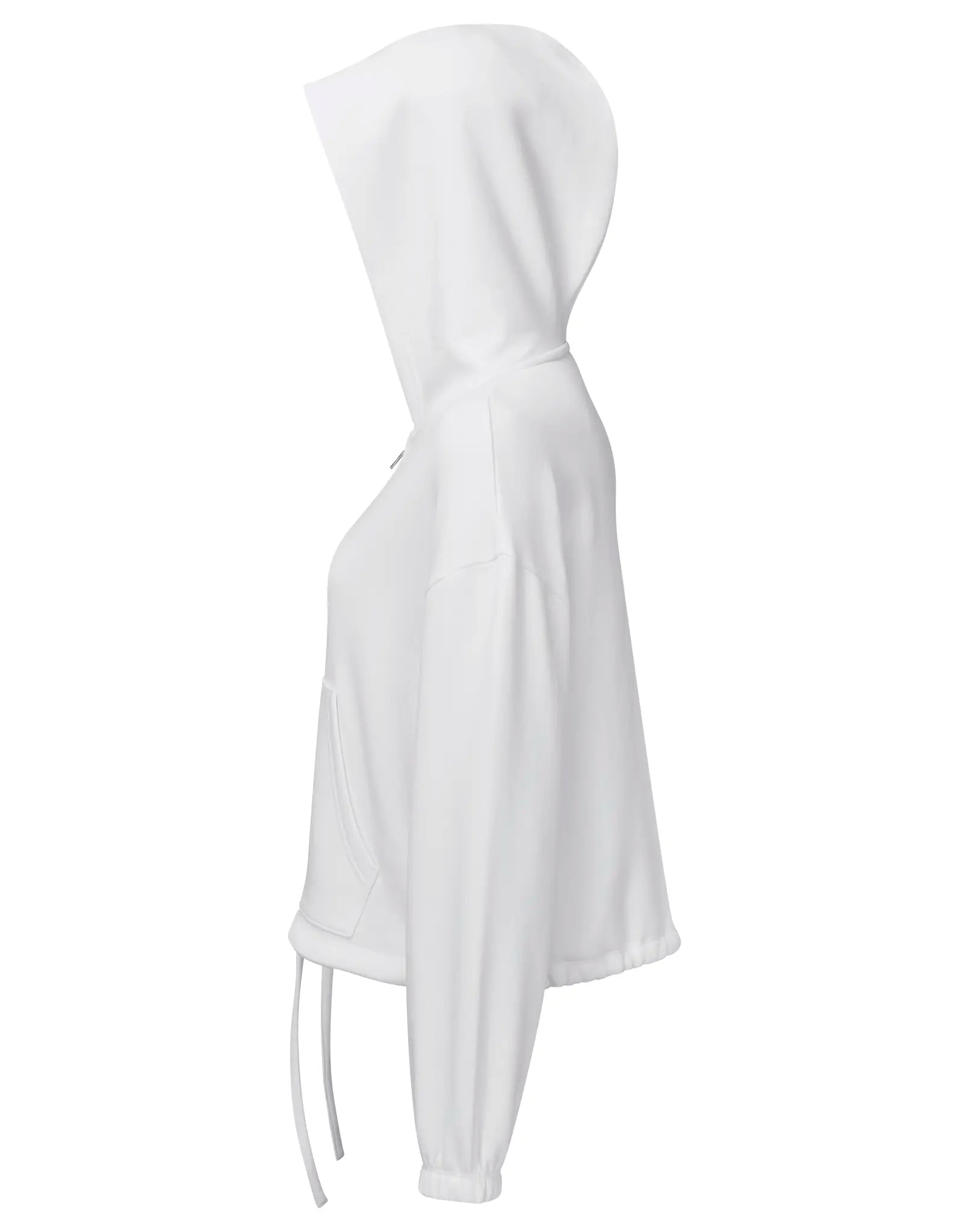 all-groups Women's Recycled Drawstring Full Zip Hoodie