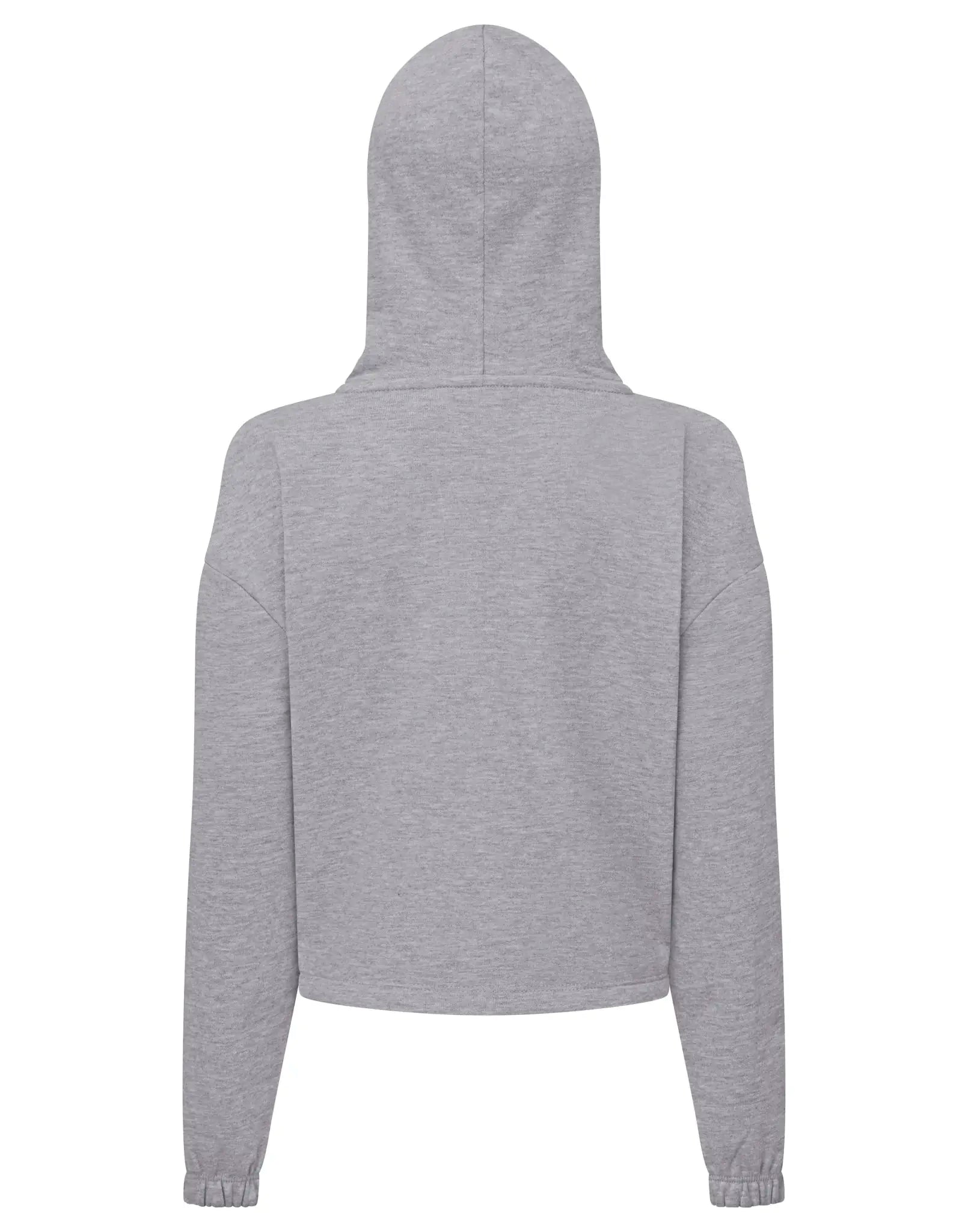 all-groups Kids' Recycled Cropped Oversize Full Zip Hoodie