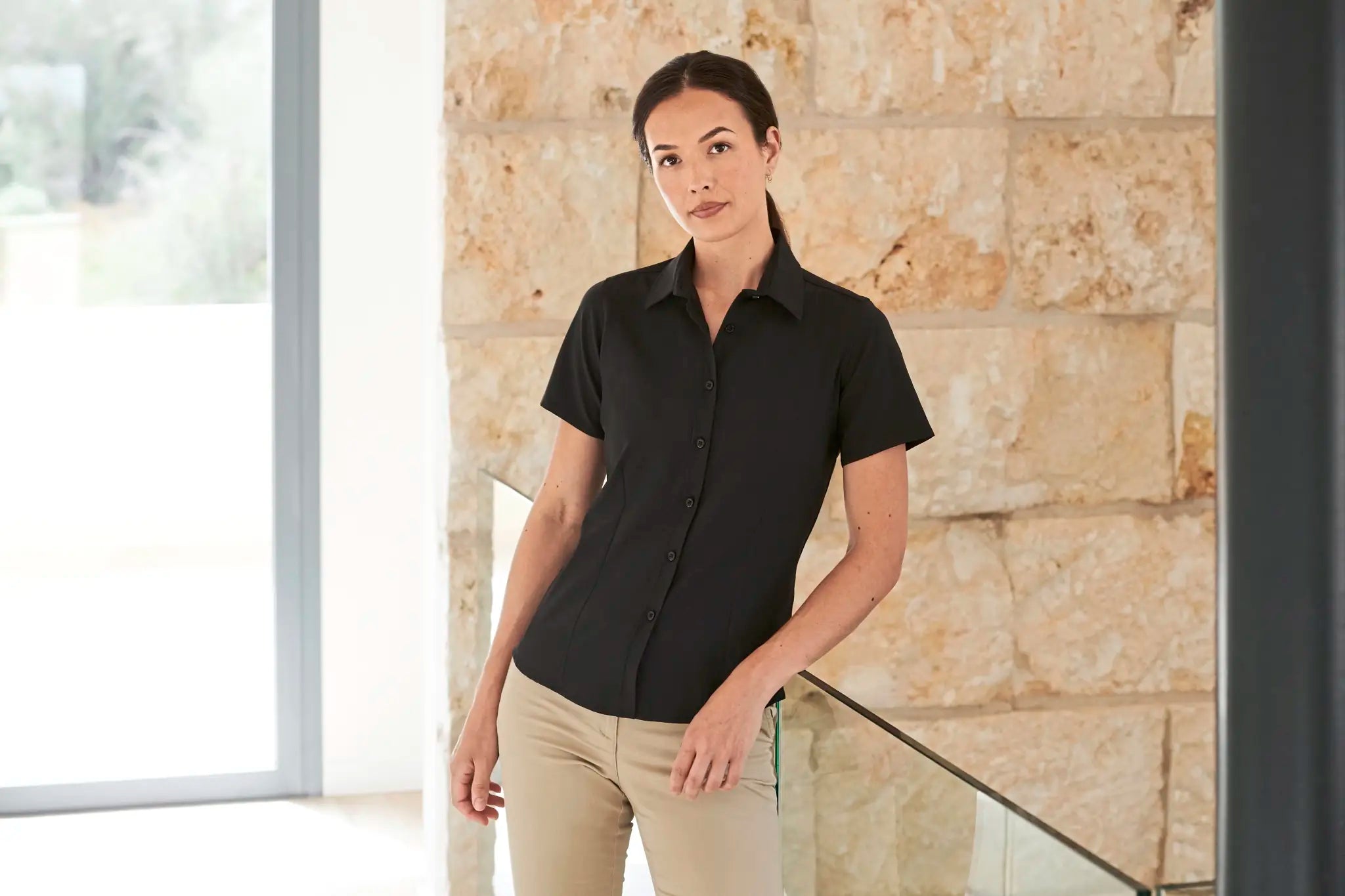 all-groups Women's Wicking Short Sleeve Shirt