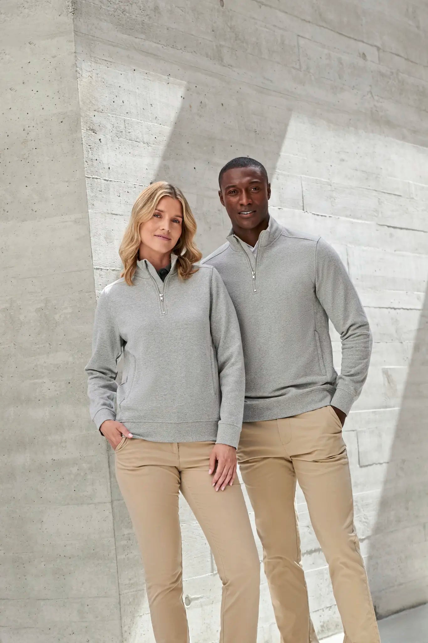 all-groups Unisex Sustainable 14 Zip Sweatshirt