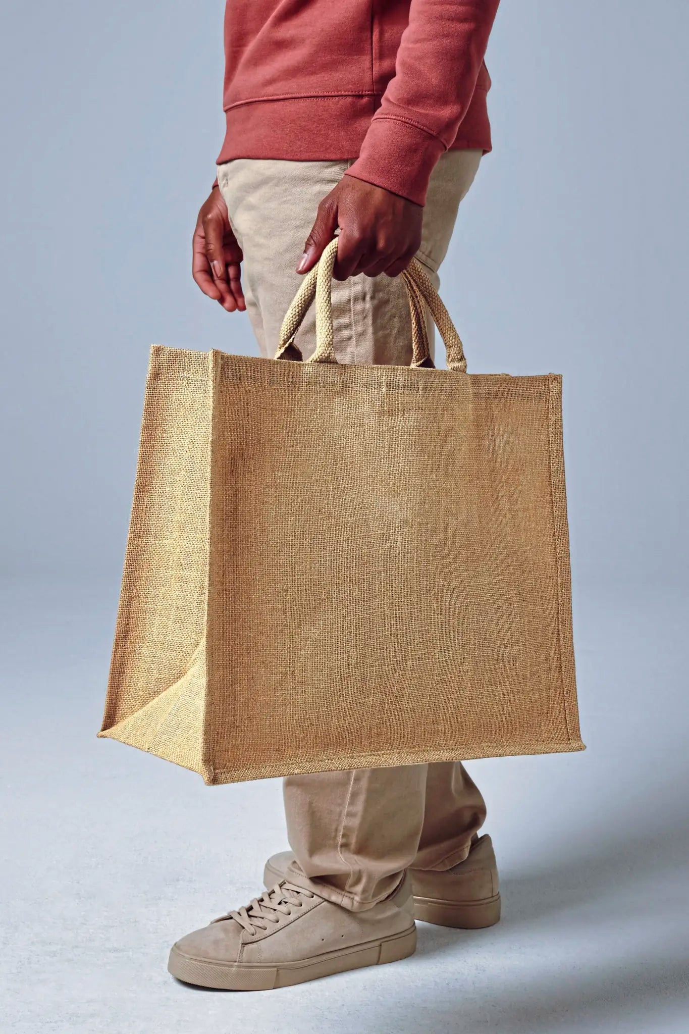 all-groups Jute Jumbo Shopper