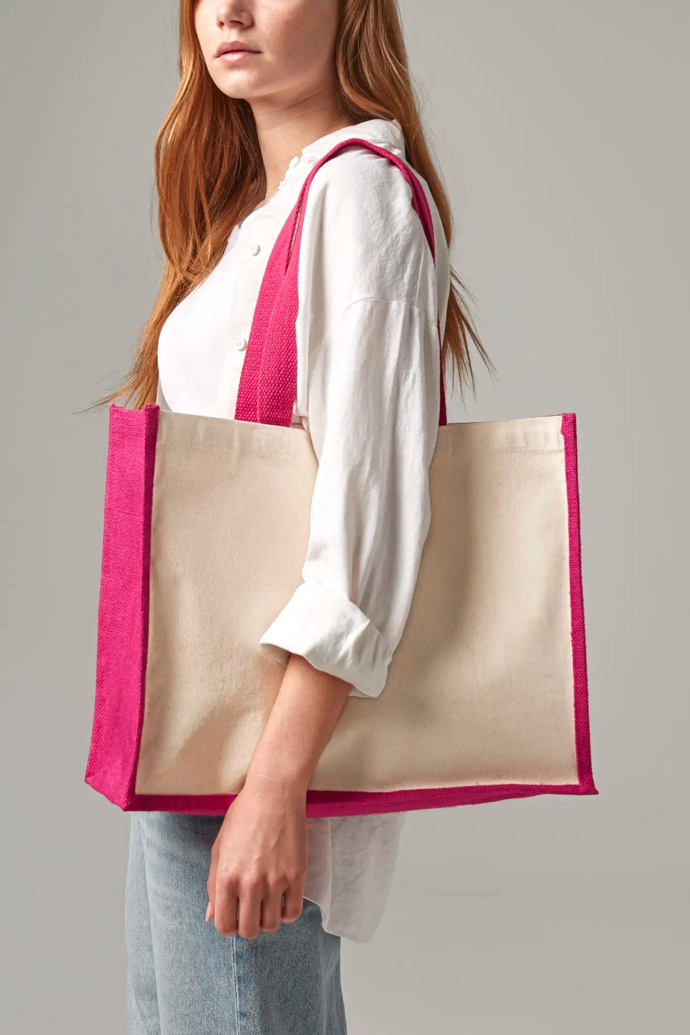 all-groups Jute Classic Shopper