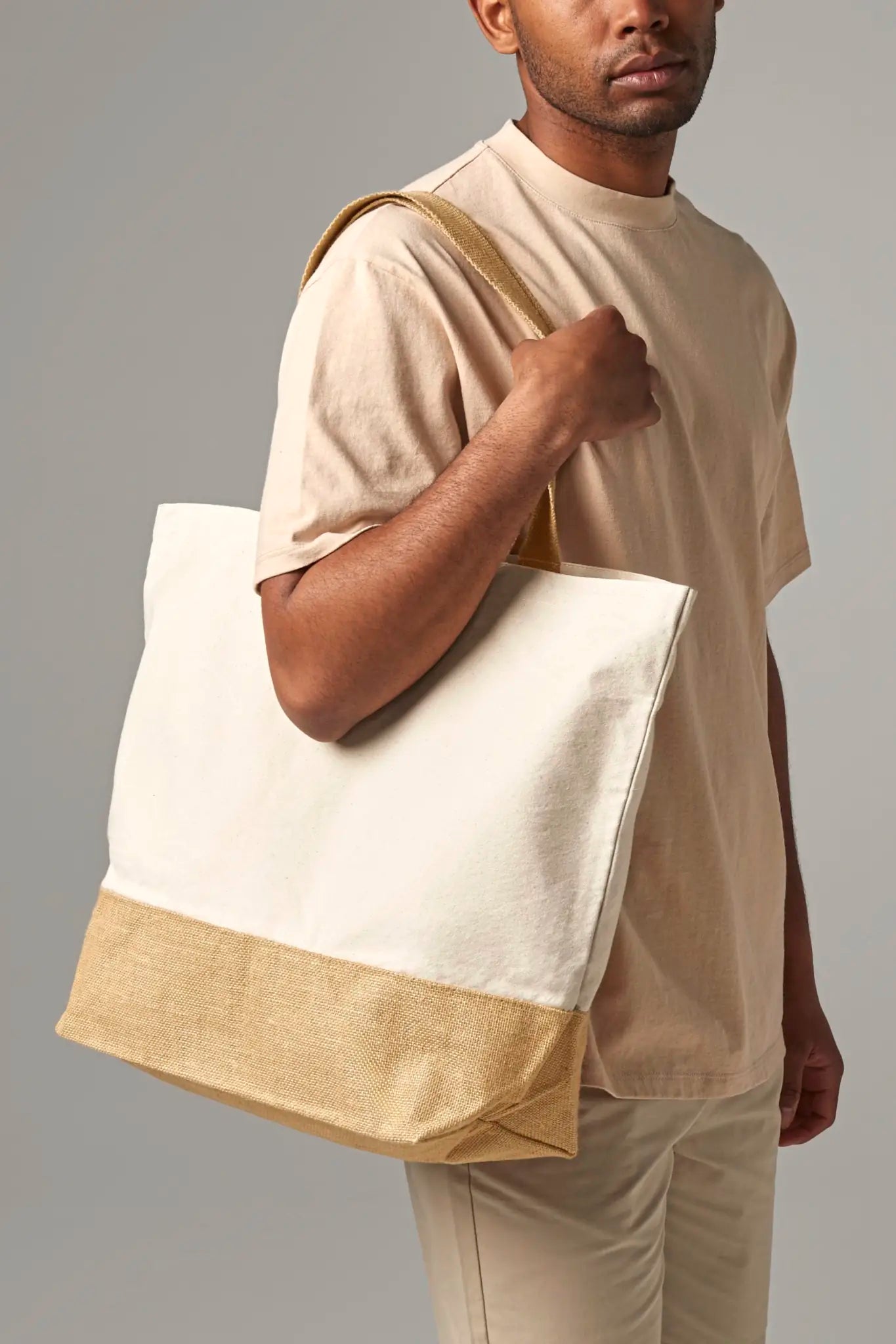 all-groups Jute Base Canvas Bag XL