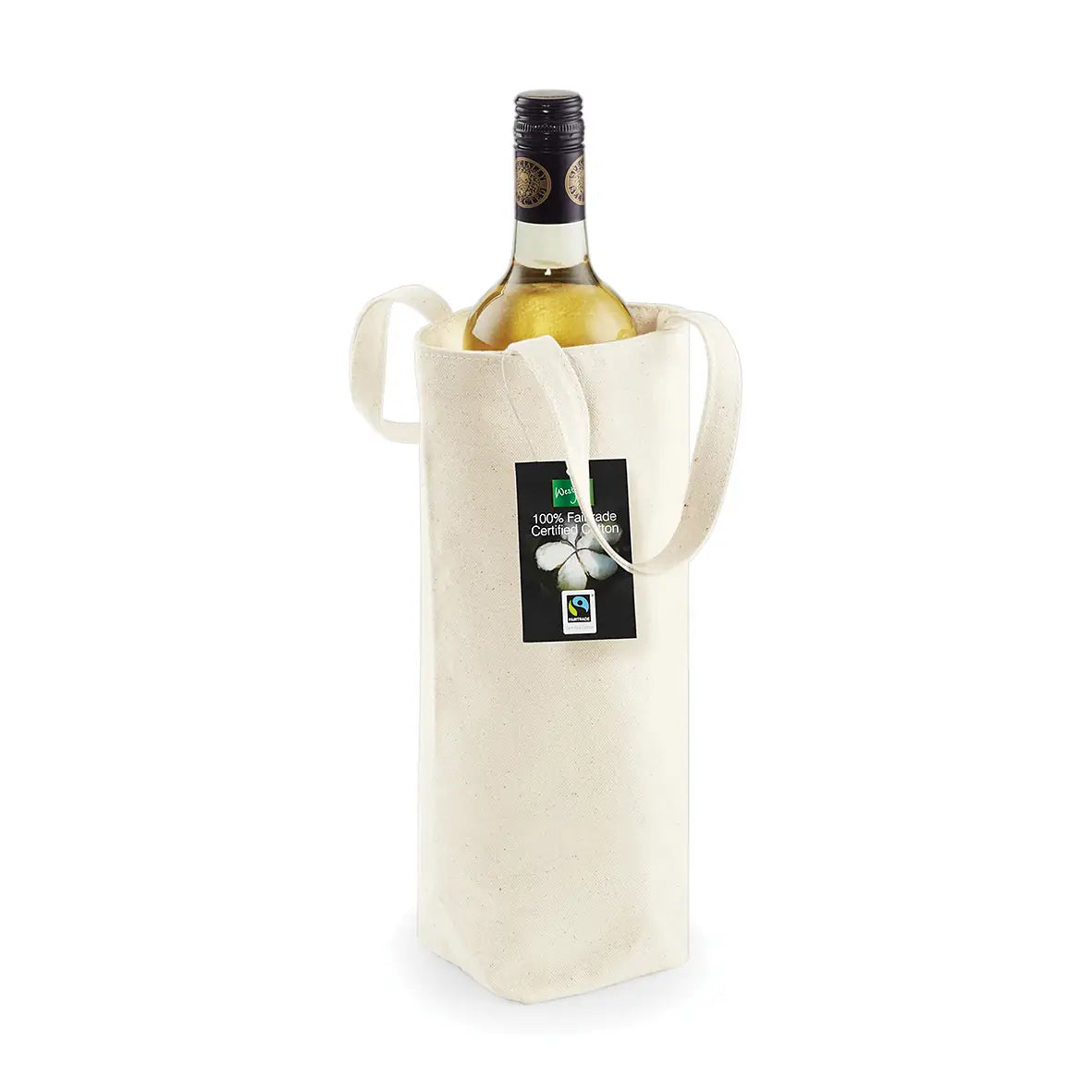 all-groups Fairtrade Cotton Bottle Bag