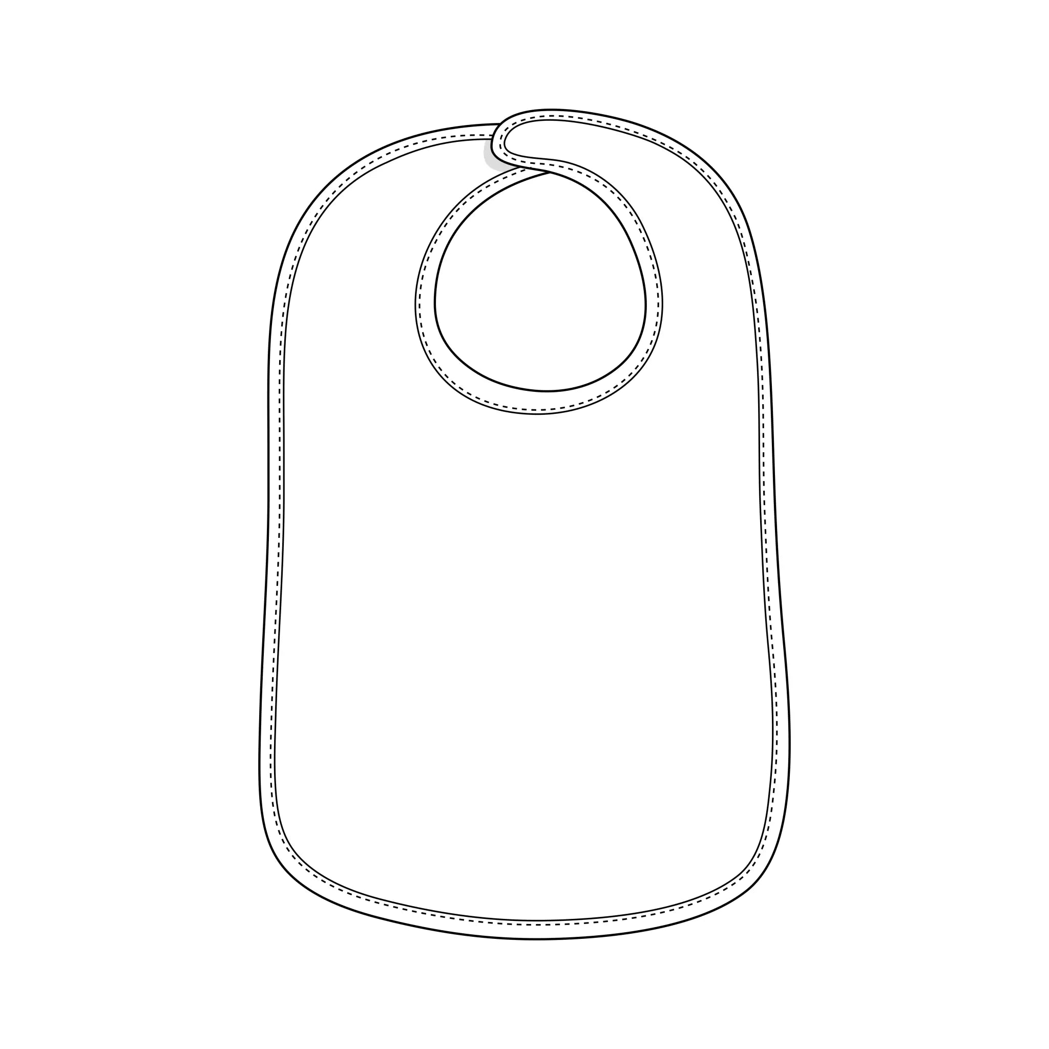 all-groups Kids' Bib Interlock Double Layer