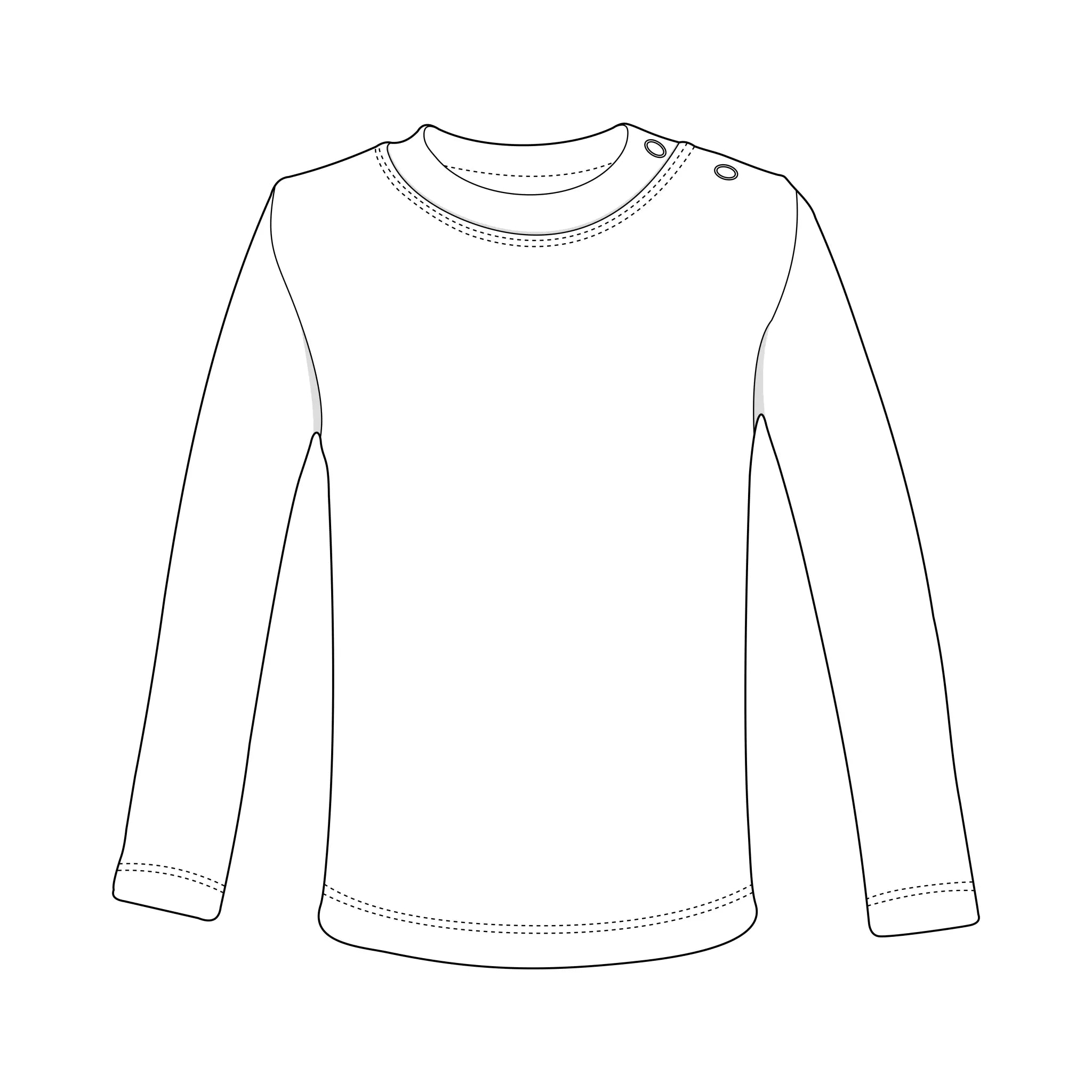 all-groups Kids' Long Sleeve Baby T-Shirt Polyester