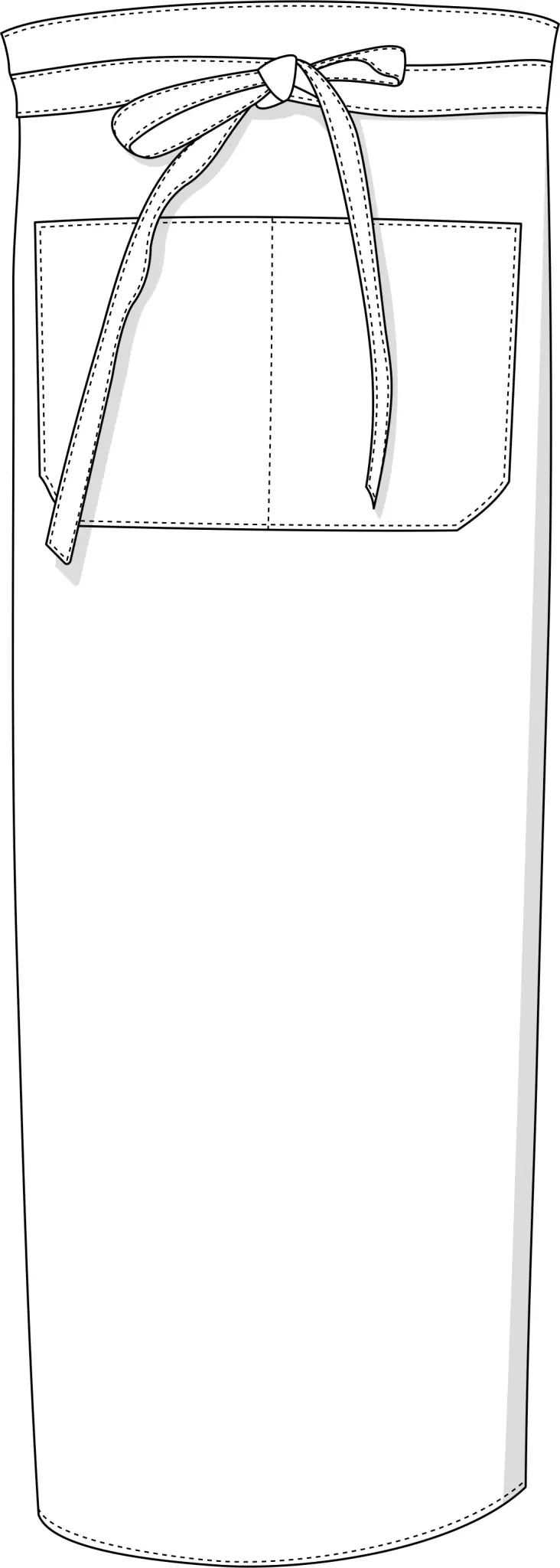 all-groups Bistro Apron XL With Front Pocket