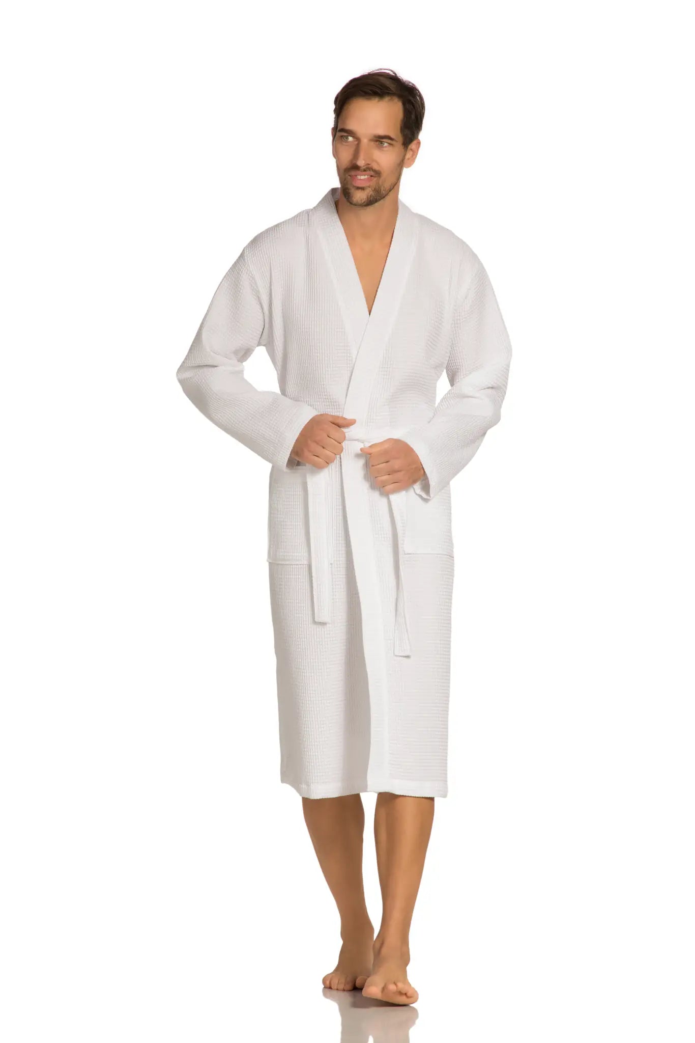 all-groups Women's Piqué Bathrobe Wellington