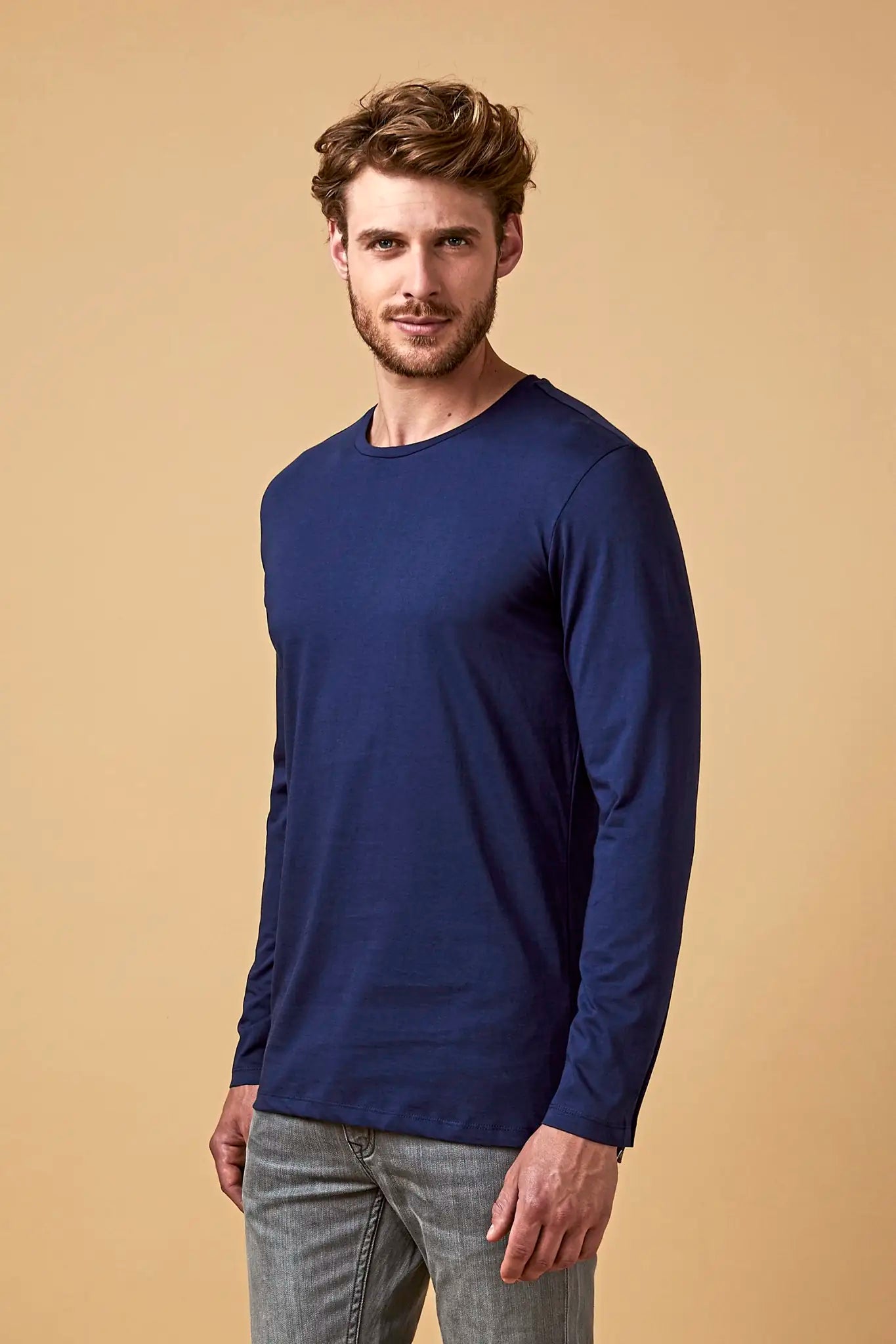 all-groups Men's Roundneck T-Shirt Long Sleeve
